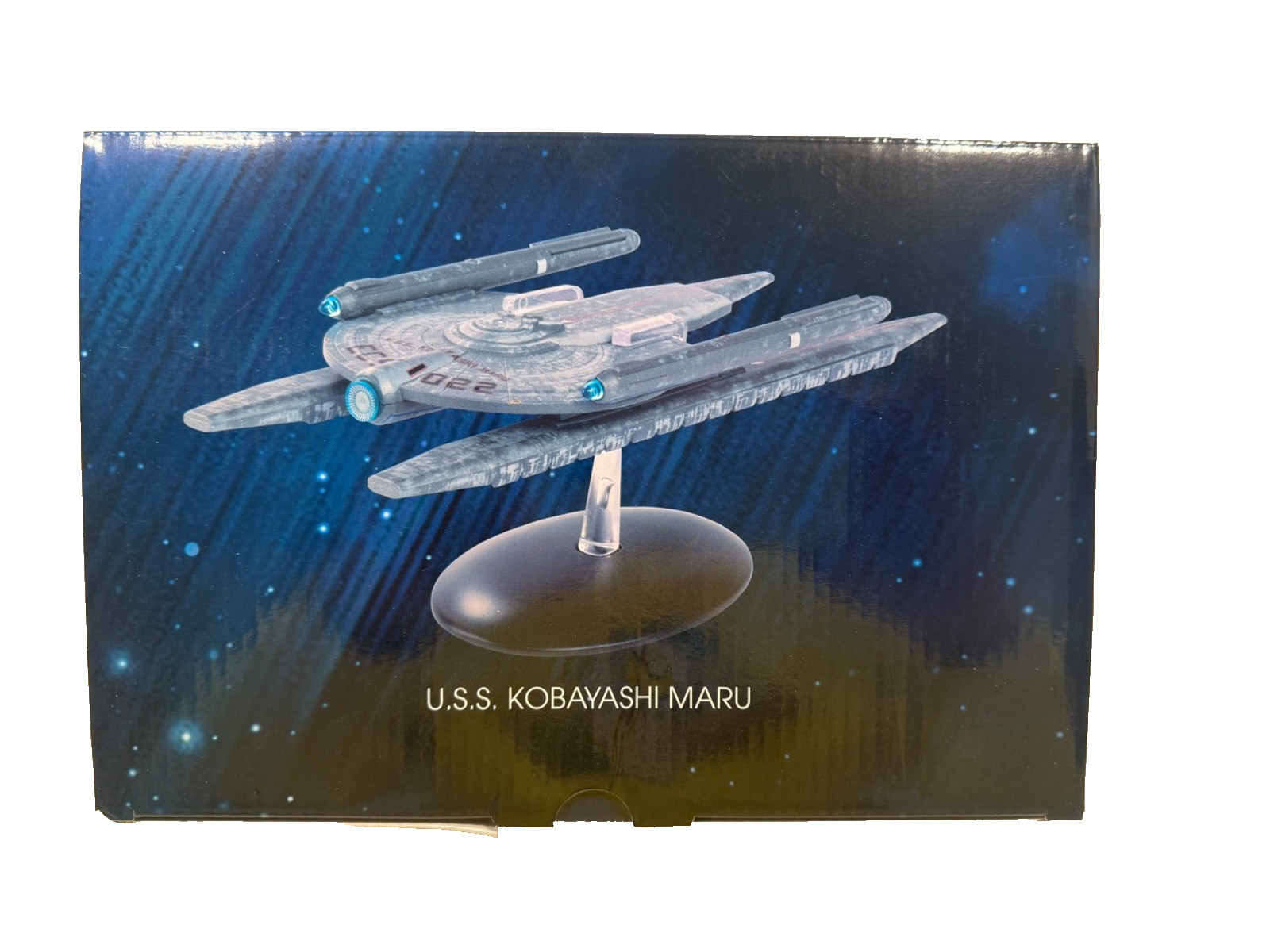 Star Trek Eaglemoss USS Kobayashi Maru Starfleet Simulation Ship Model Star Trek Eaglemoss USS Kobayashi Maru Starfleet Simulation Ship Model