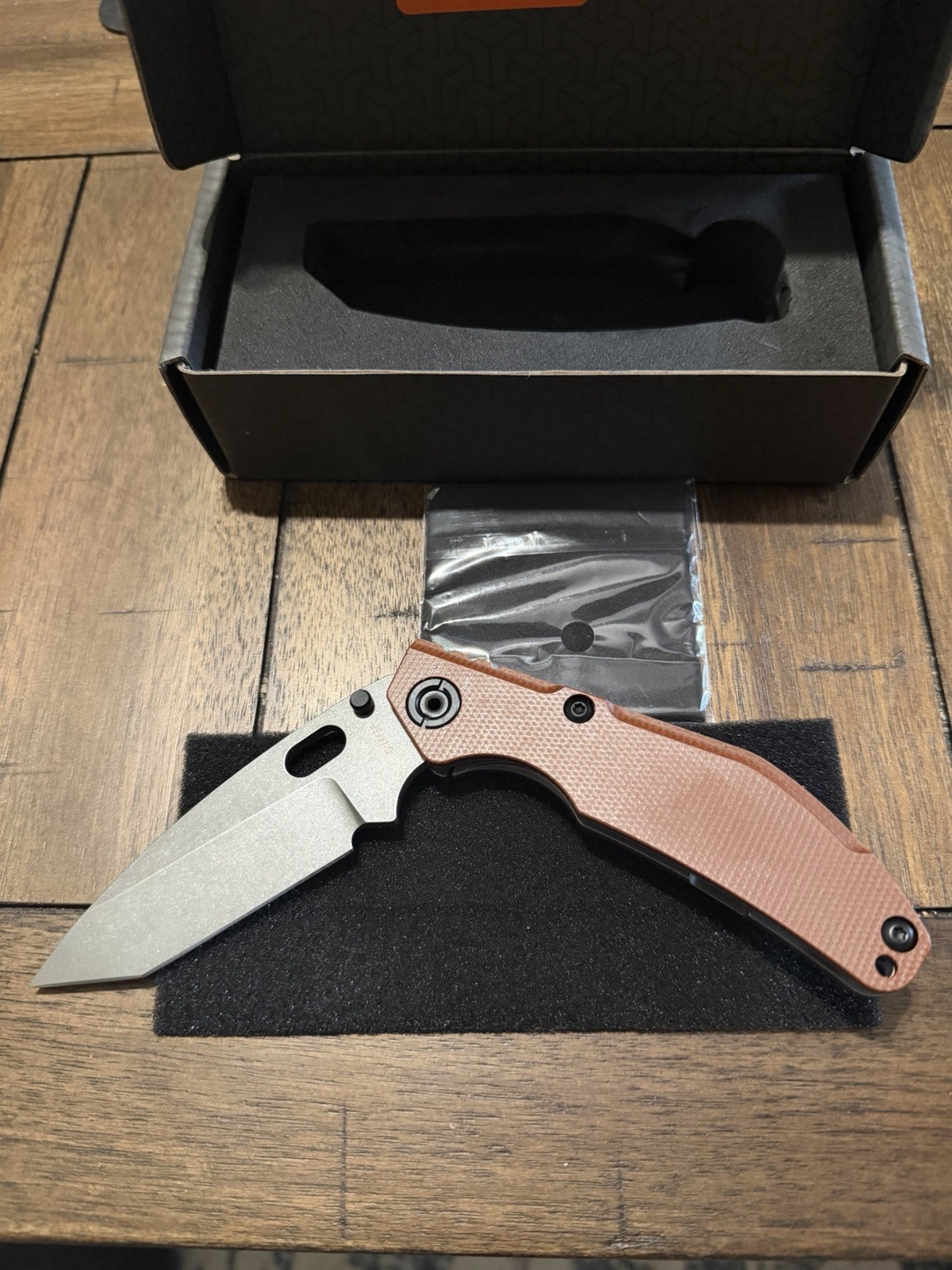 North Mountain Blade Duane Dwyer Tanto BBNM Brown Micarta & Titanium (NEW🔥) North Mountain Blade Duane Dwyer Tanto BBNM Brown Micarta & Titanium (NEW🔥)