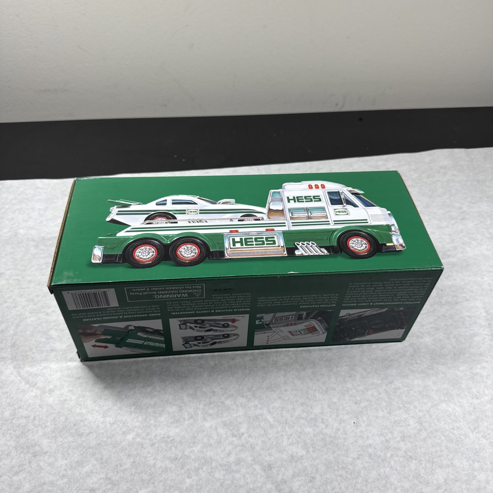 Hess 2016 Toy Truck and Dragster Original UNOPENED Box & Packaging Hess 2016 Toy Truck and Dragster Original UNOPENED Box & Packaging