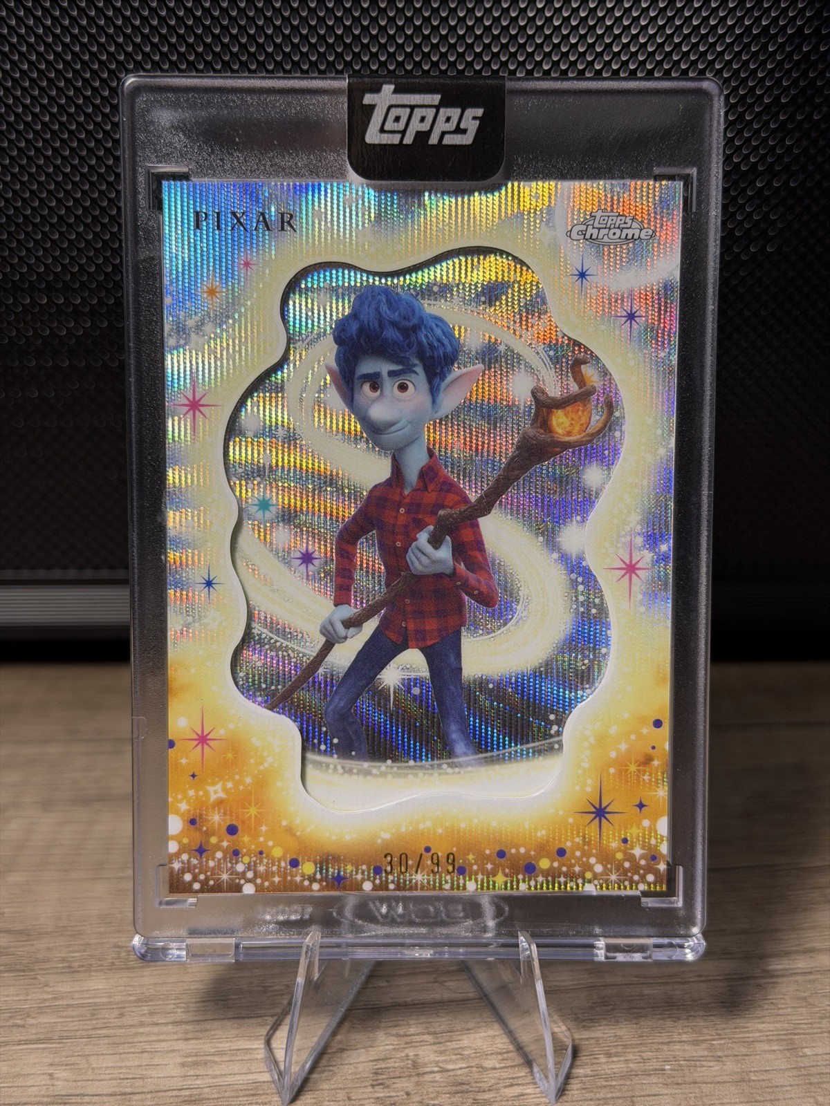 2026 Topps Disney Pixar /99 Ian Lightfoot Onward Enchanted Minted in Magic 