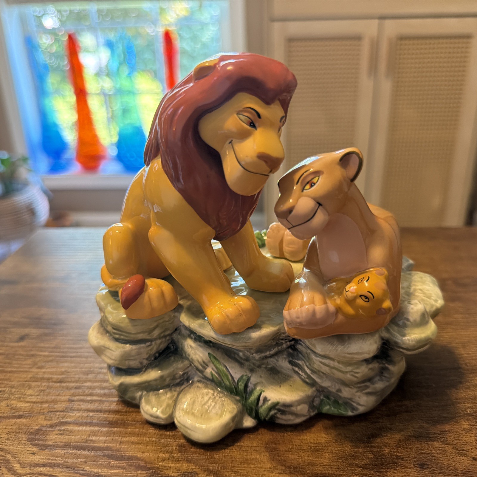 1994 The Lion King Disney Schmid Circle of Life Musical Figurine