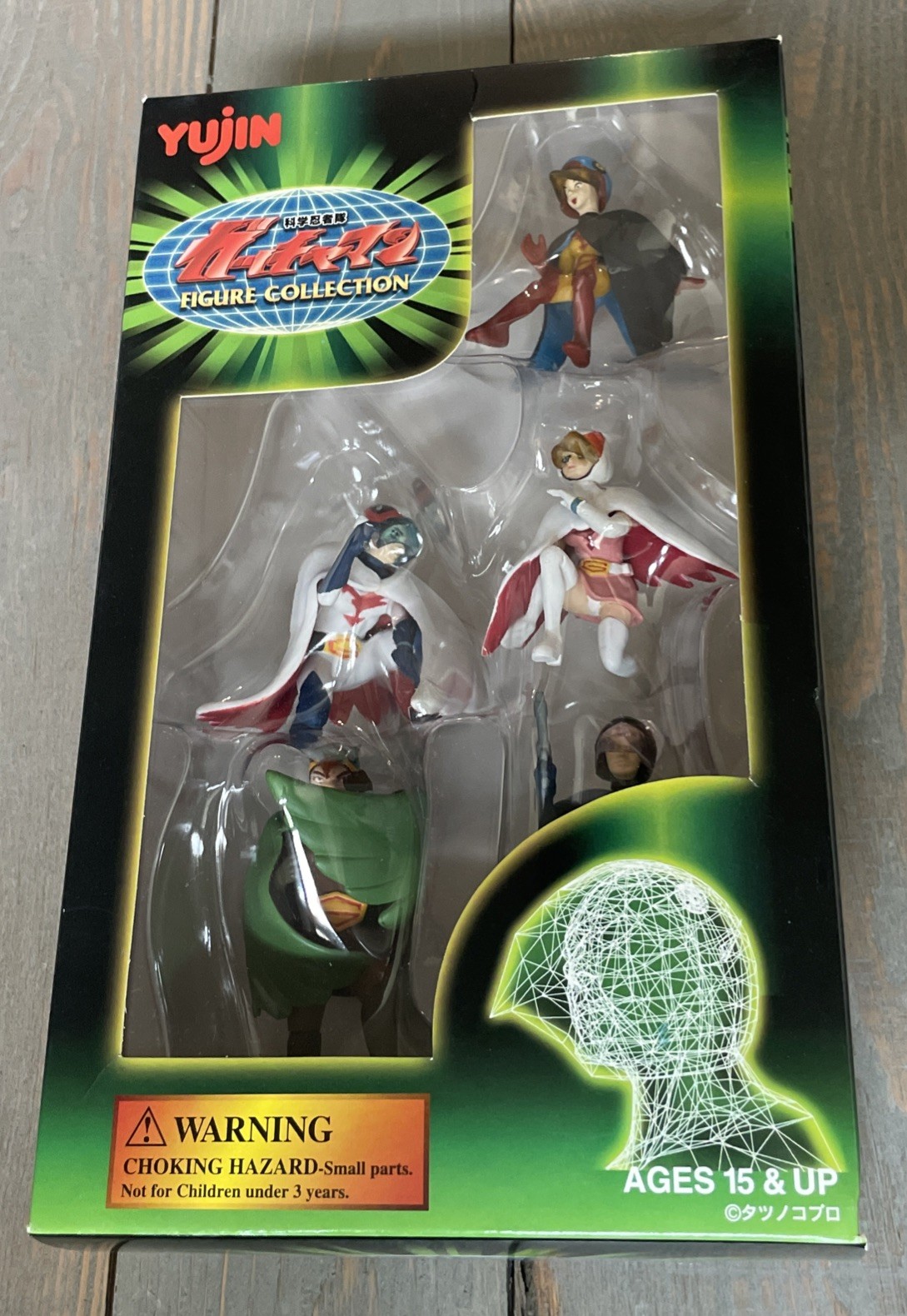Yujin Science Ninja Team Gatchaman Figure Collection hard to find, 5 Figures Yujin Science Ninja Team Gatchaman Figure Collection hard to find, 5 Figures