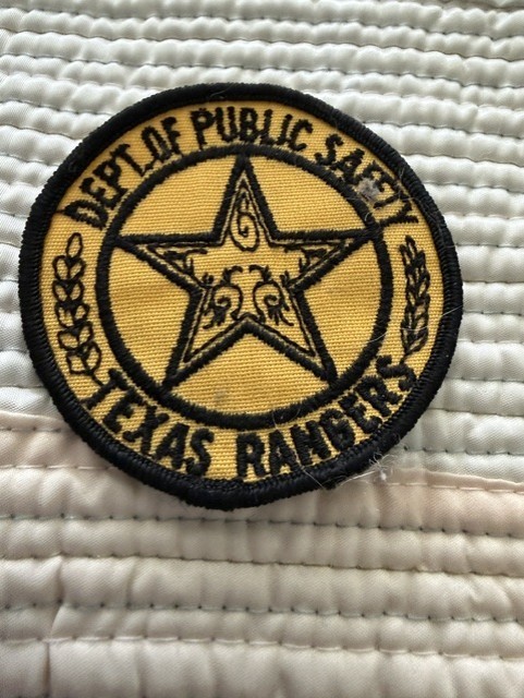 Texas Department of Public Safety Texas Ranger Patch (rare)