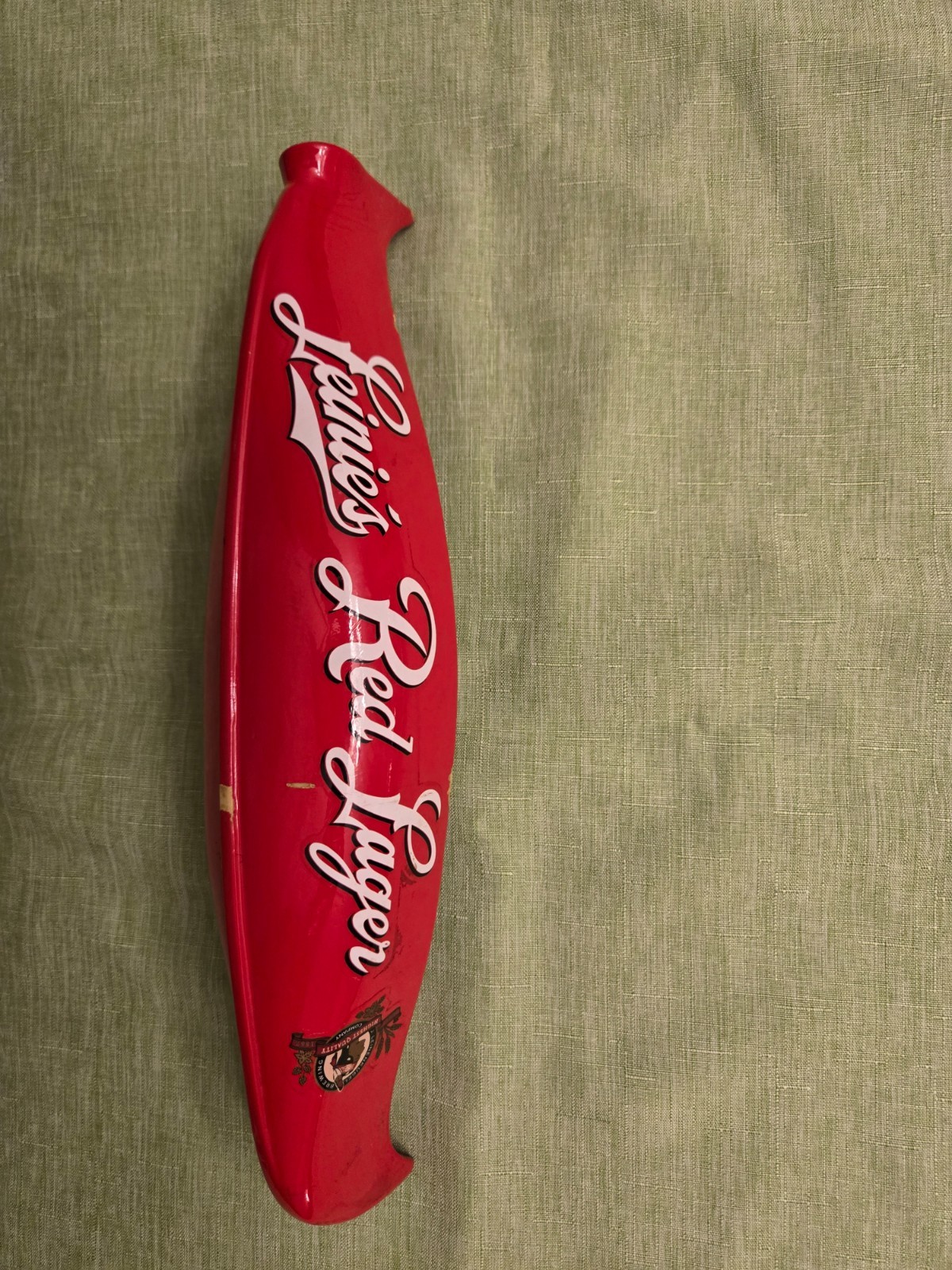 Leinenkugel's Leinie's Red Lager Canoe Tap Handle 