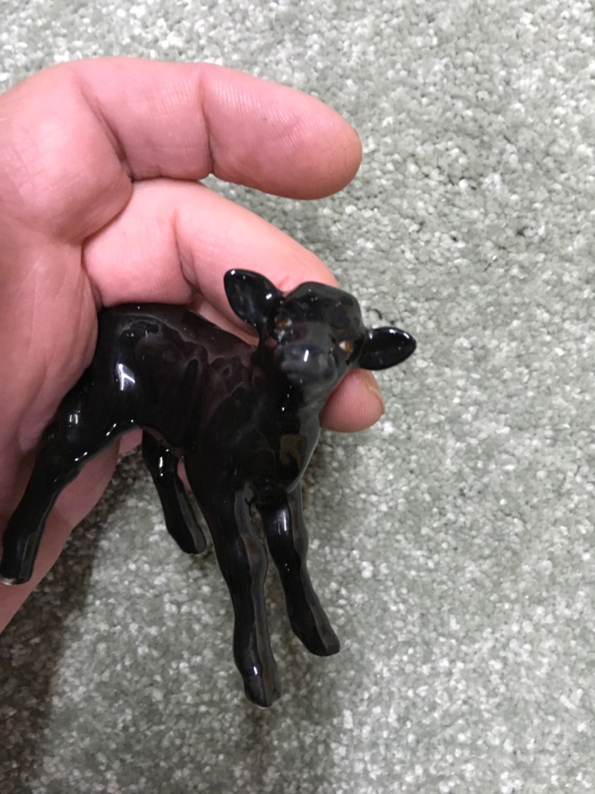 the Beswick Aberdeen Angus Calf sculpted byArthur Gredington Aberdeen Angus Calf