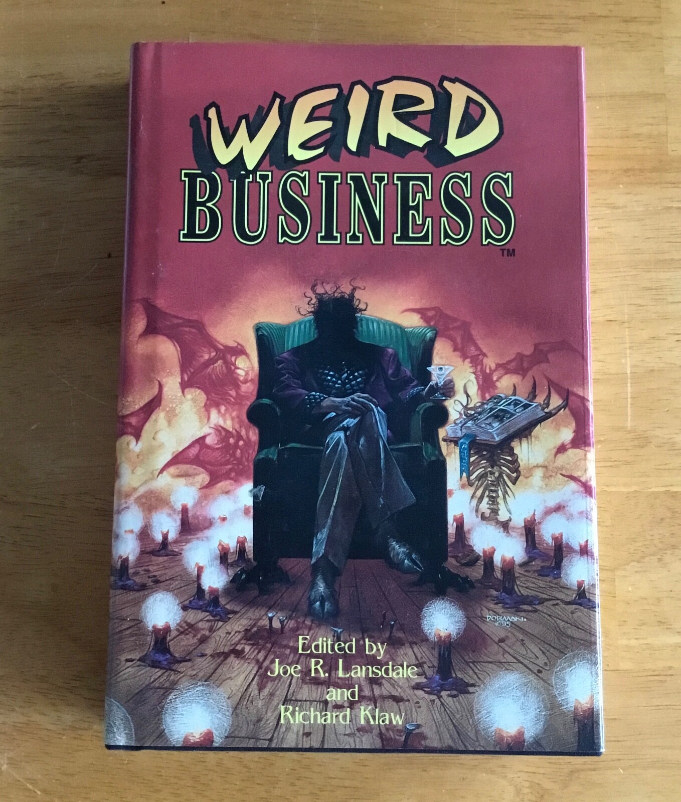 Weird Business Hardcover Book Joe Lansdale Richard Klaw 23 Stories Mojo Press