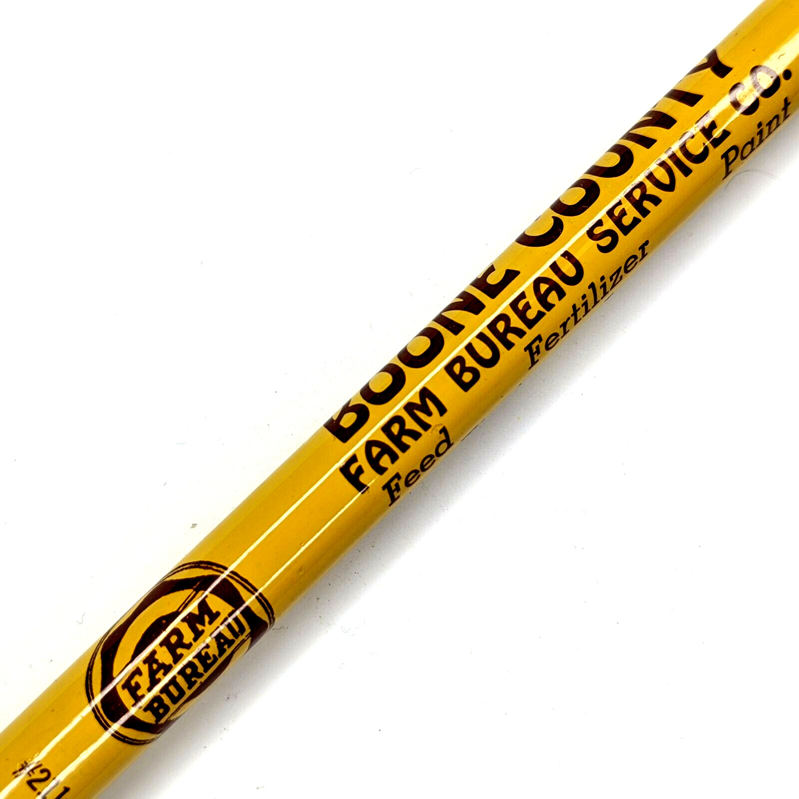 c1950s Columbia MO Boone County Farm Bureau Service Advertising Jumbo Pencil G37