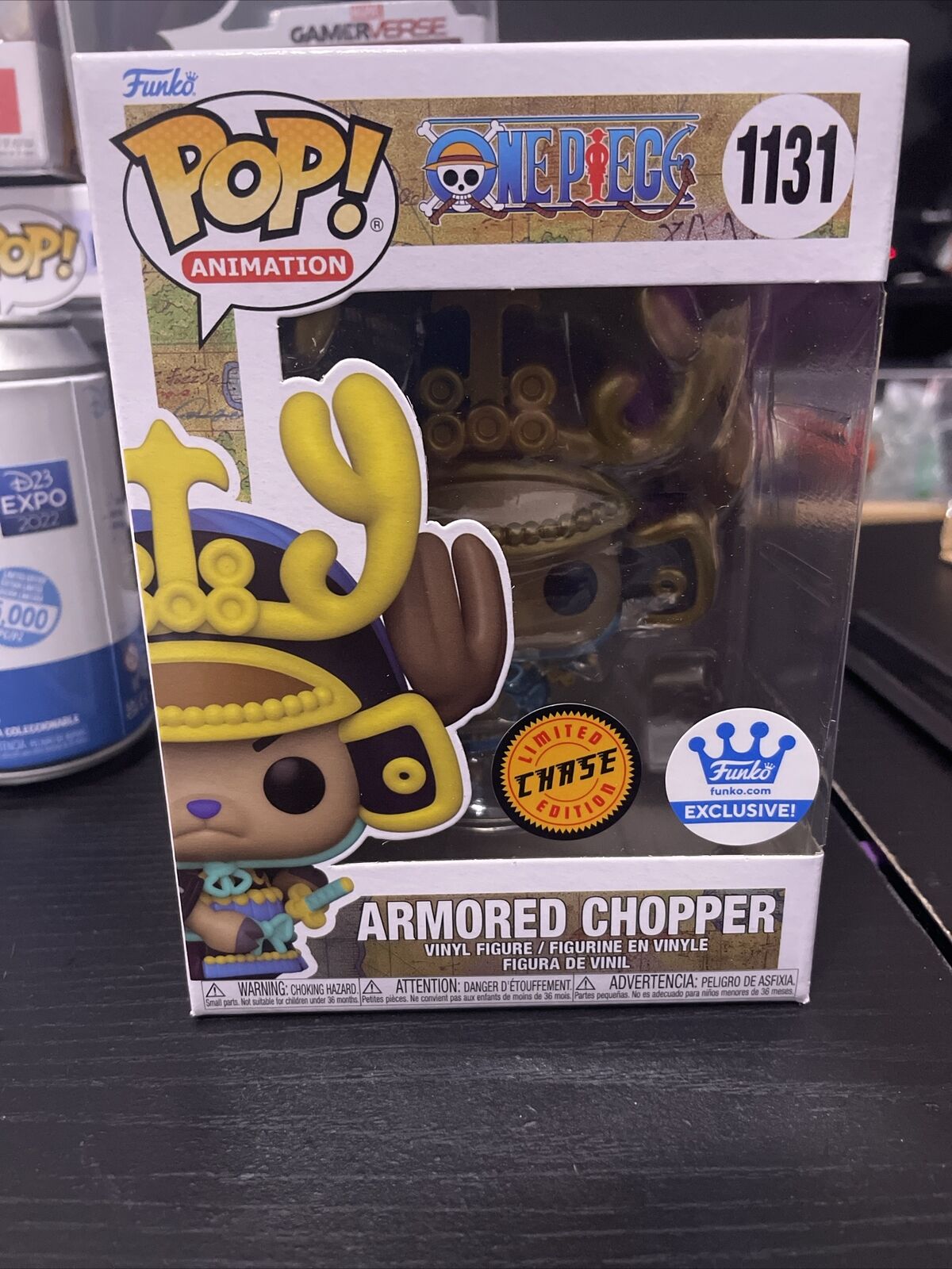 Funko Pop One Piece - Armored Chopper Chase- W/PROTECTOR