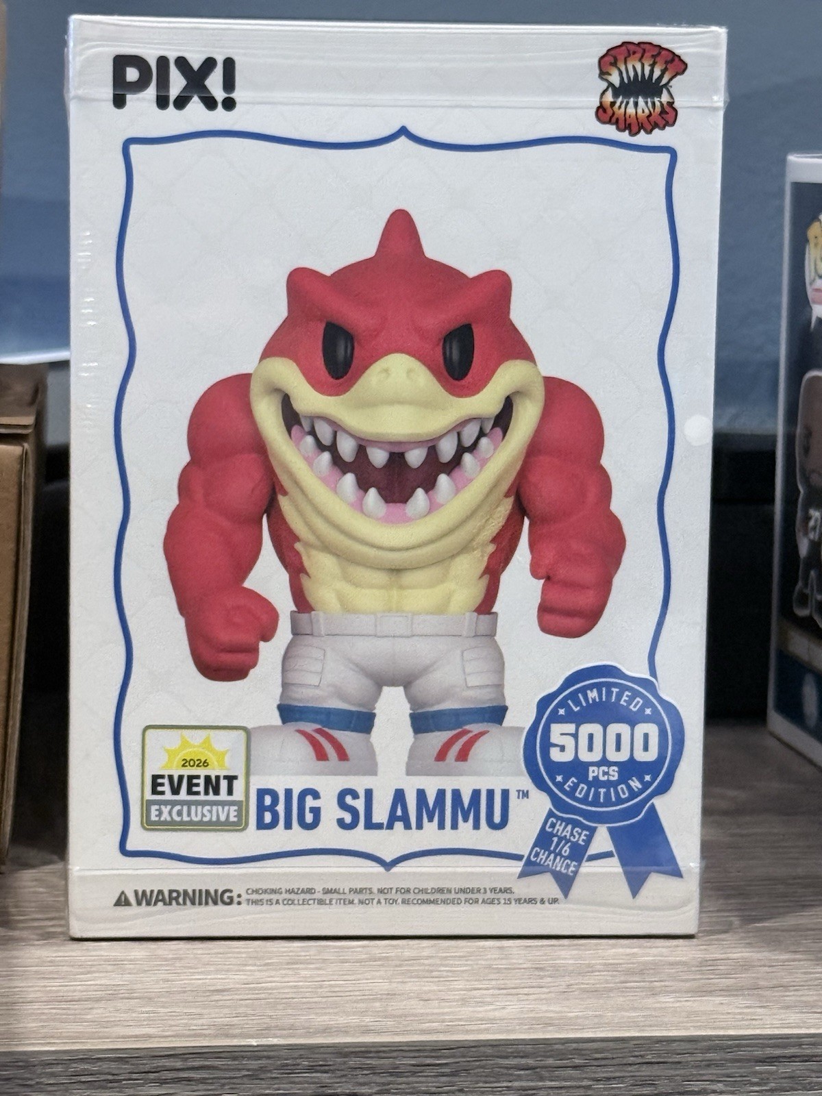 PIX Shark Bites Big Slammu 2026 Event Exclusive LE 5000 Sealed Chase Chance