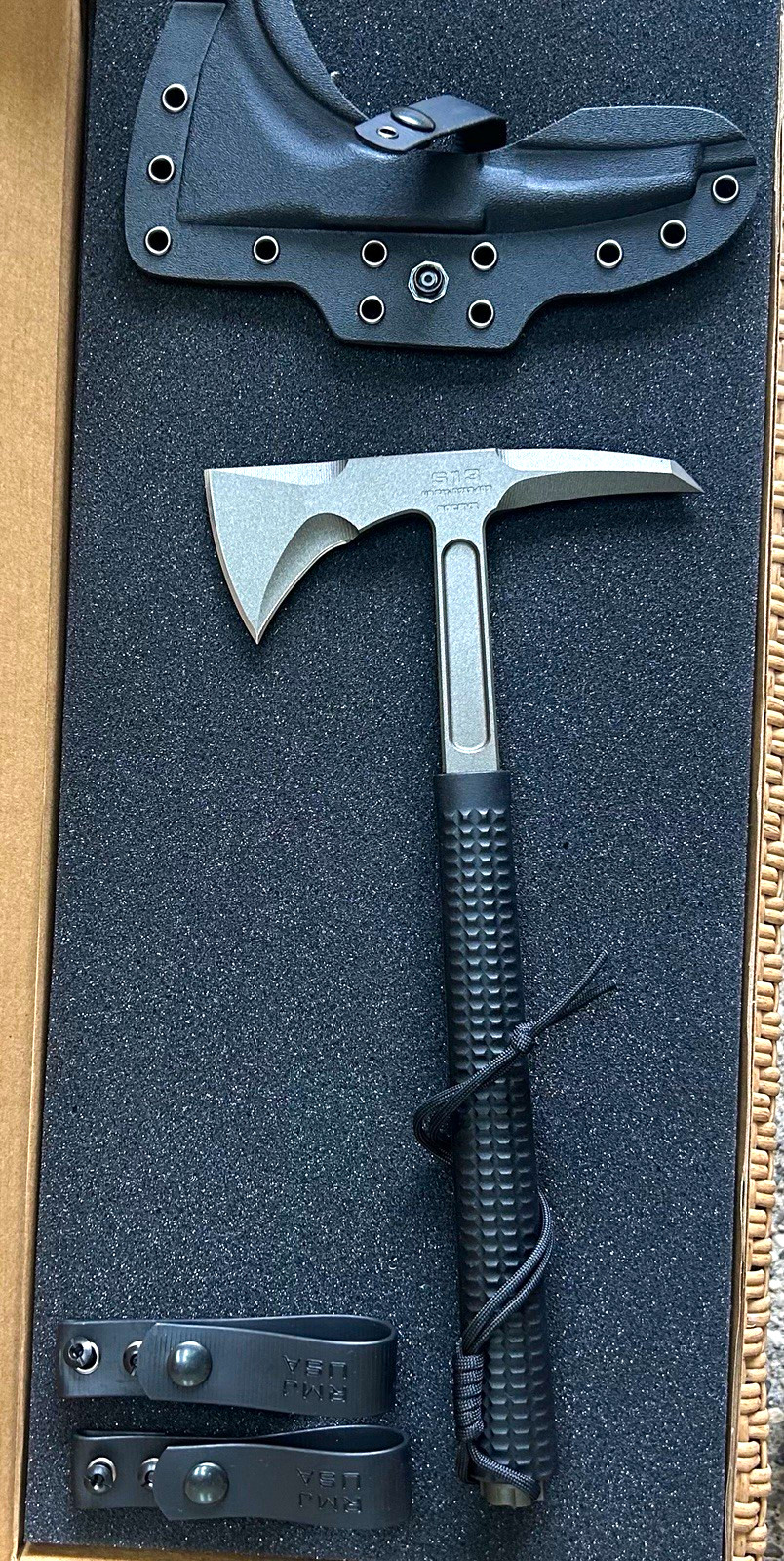 RMJ Tactical S13 Shrike Black Tomahawk NEW