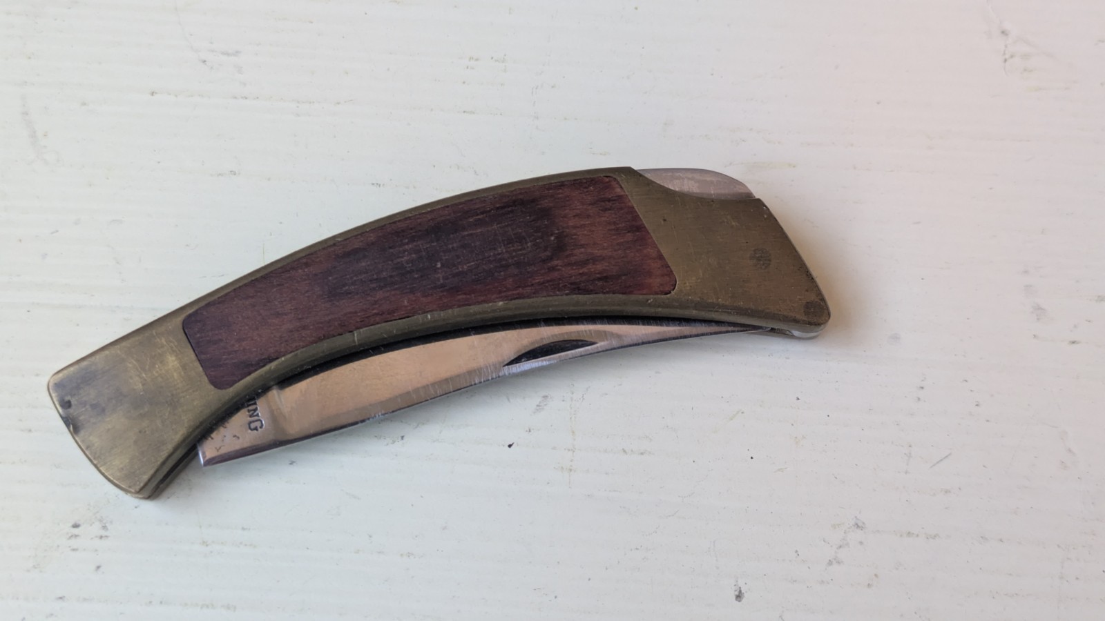Vintage Browning Folding Knife