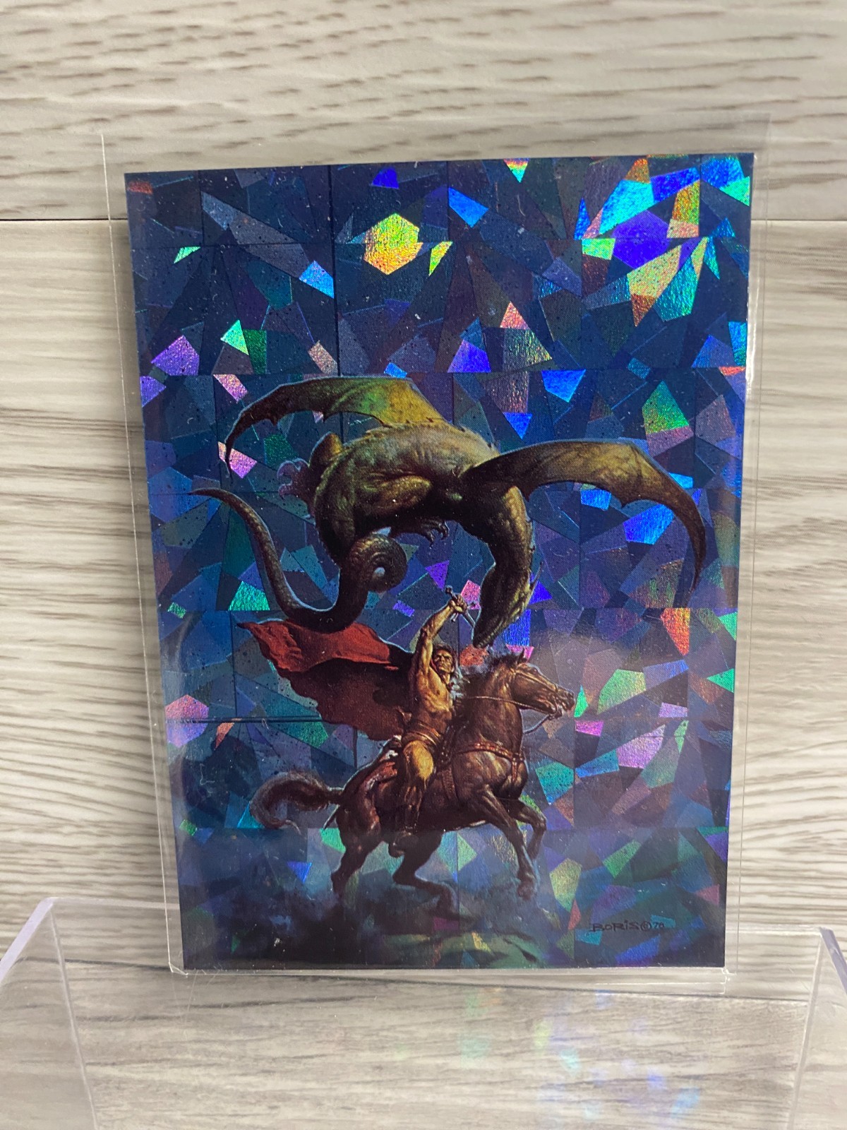 1993 BORIS 3 VALLEJO SERIES ALL PRISM TRADING CARD RARE PROMO