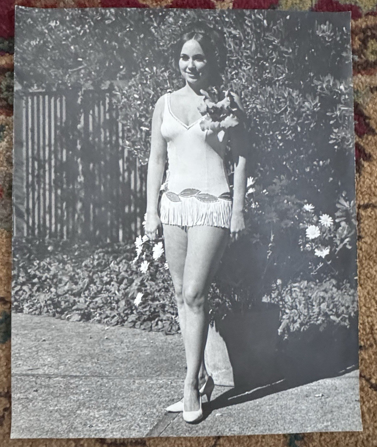Vintage Fashion Model Swimsuit Photo 14\