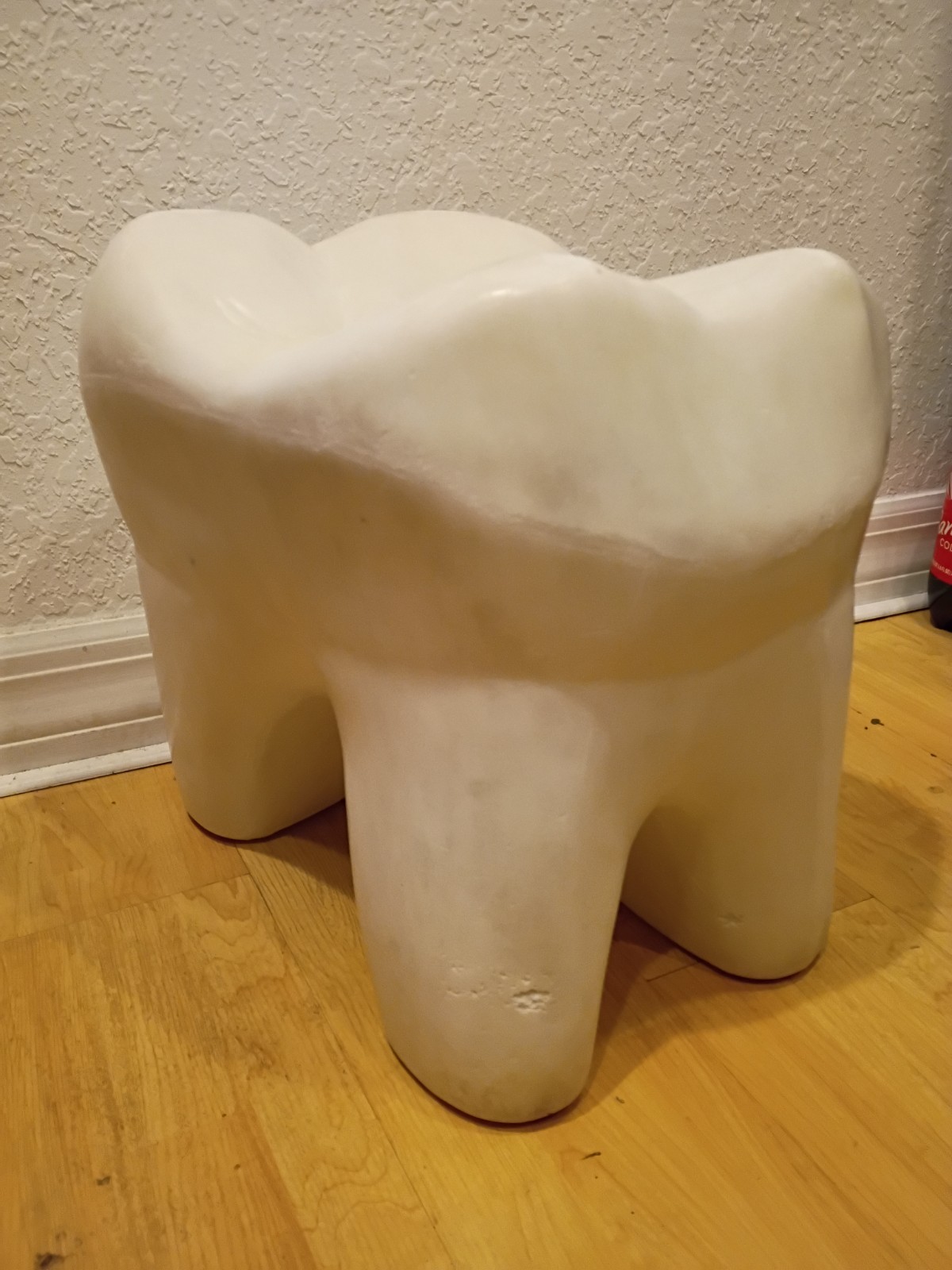 Golden West Pop Op Art Giant Big Tooth Dentist Stool Chair Mid Century Modern 81