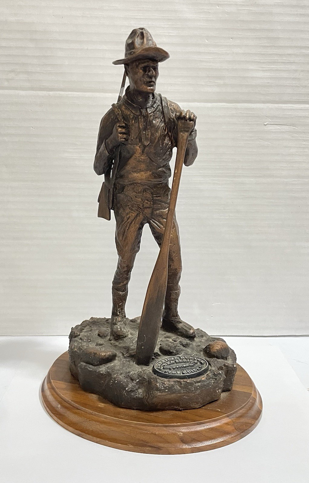 NRA American Hunter The Guide Bronze Sculpture Joseph Fornelli Signed 30/450 VTG