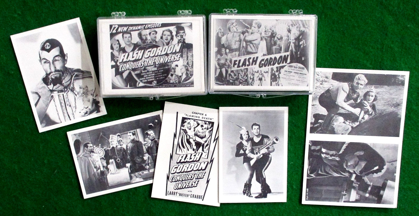 Flash Gordon + Conquers The Universe card Sets Complete + PROMO SAMPLES LIC VERS Flash Gordon + Conquers The Universe card Sets Complete + PROMO SAMPLES LIC VERS