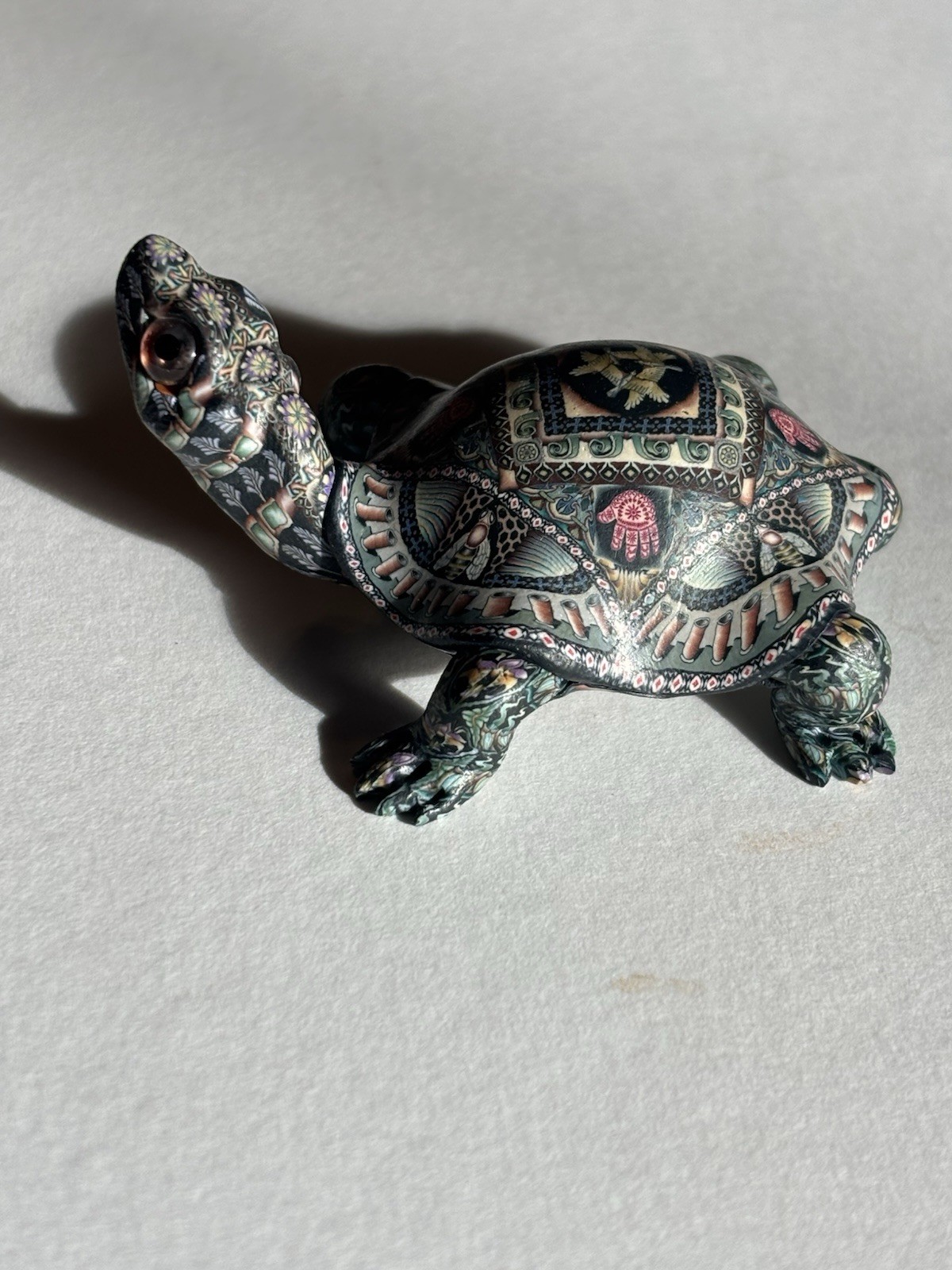Jon Stuart Anderson 2005 Polymer Clay Turtle. Jon Stuart Anderson 2005 Polymer Clay Turtle.