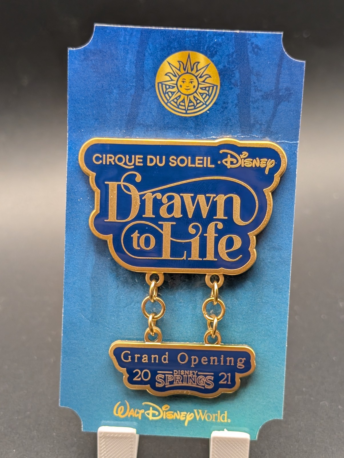 2021 Disney Cirque Du Soleil Drawn to Life Grand Opening Disney Springs Pin