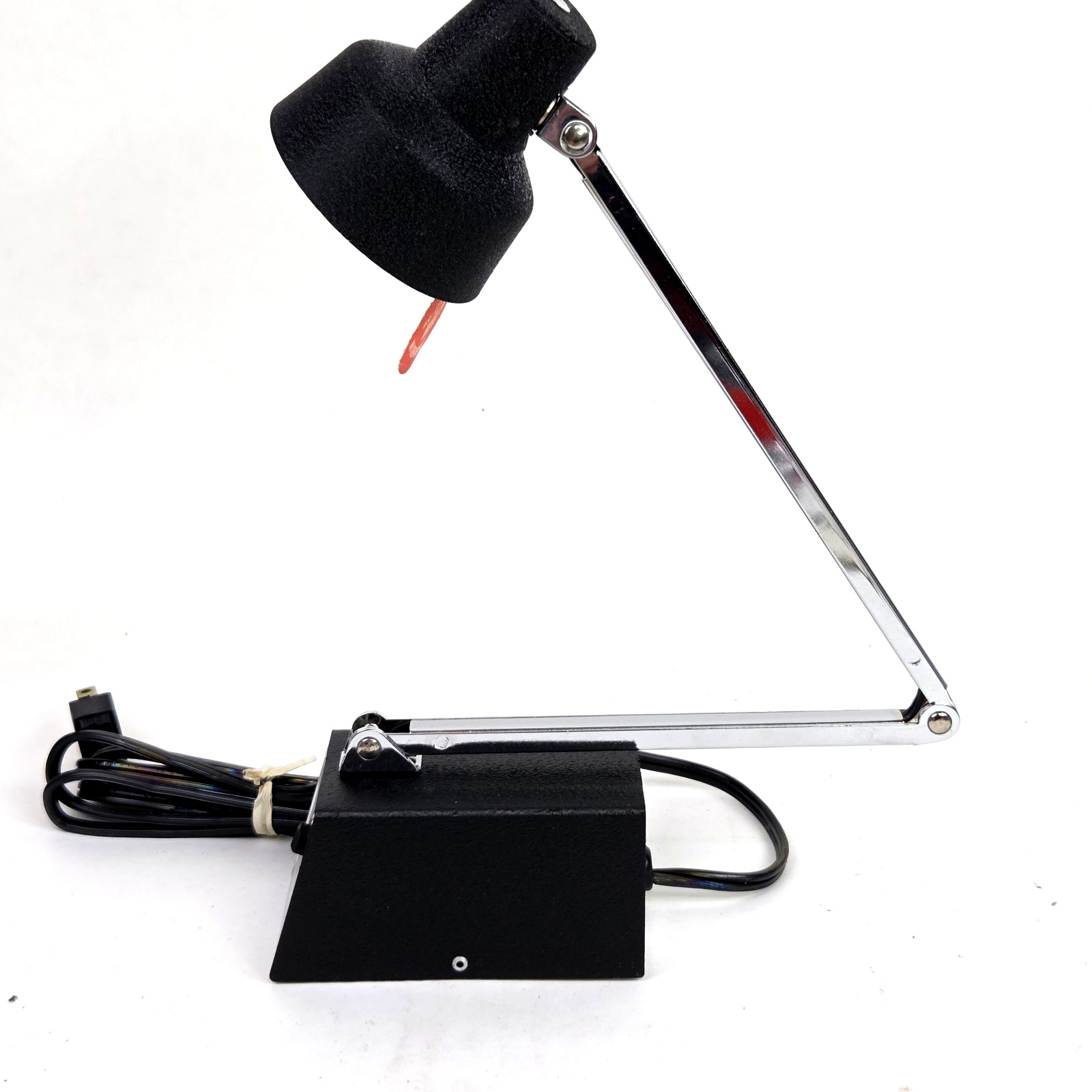 Vintage Tensor 1500-14 Chrome Black Table Desk Lamp Original Box New