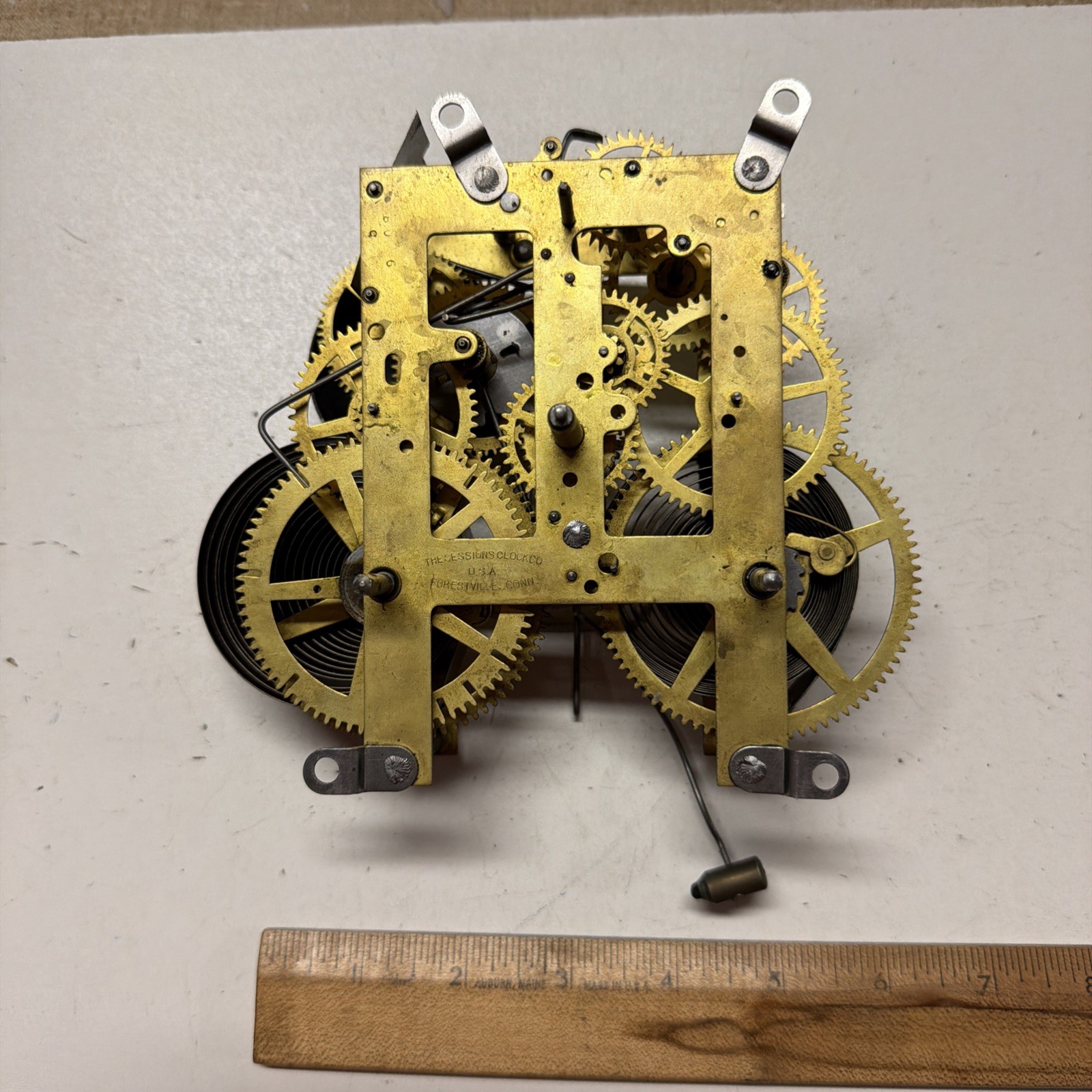 Vintage Sessions Mantle Clock Part Movement