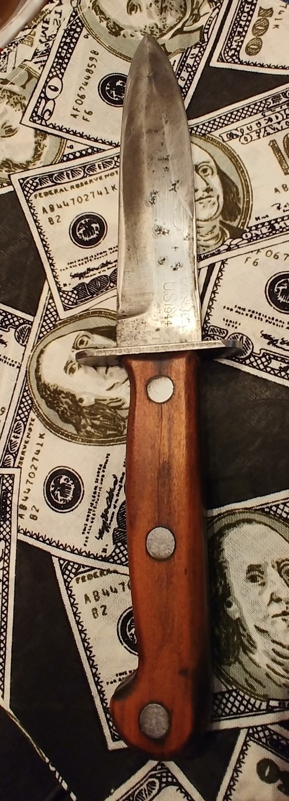 Gregsteel US-dated 1944 Australian Army Utility Knife. WW2 WWII (Rare)