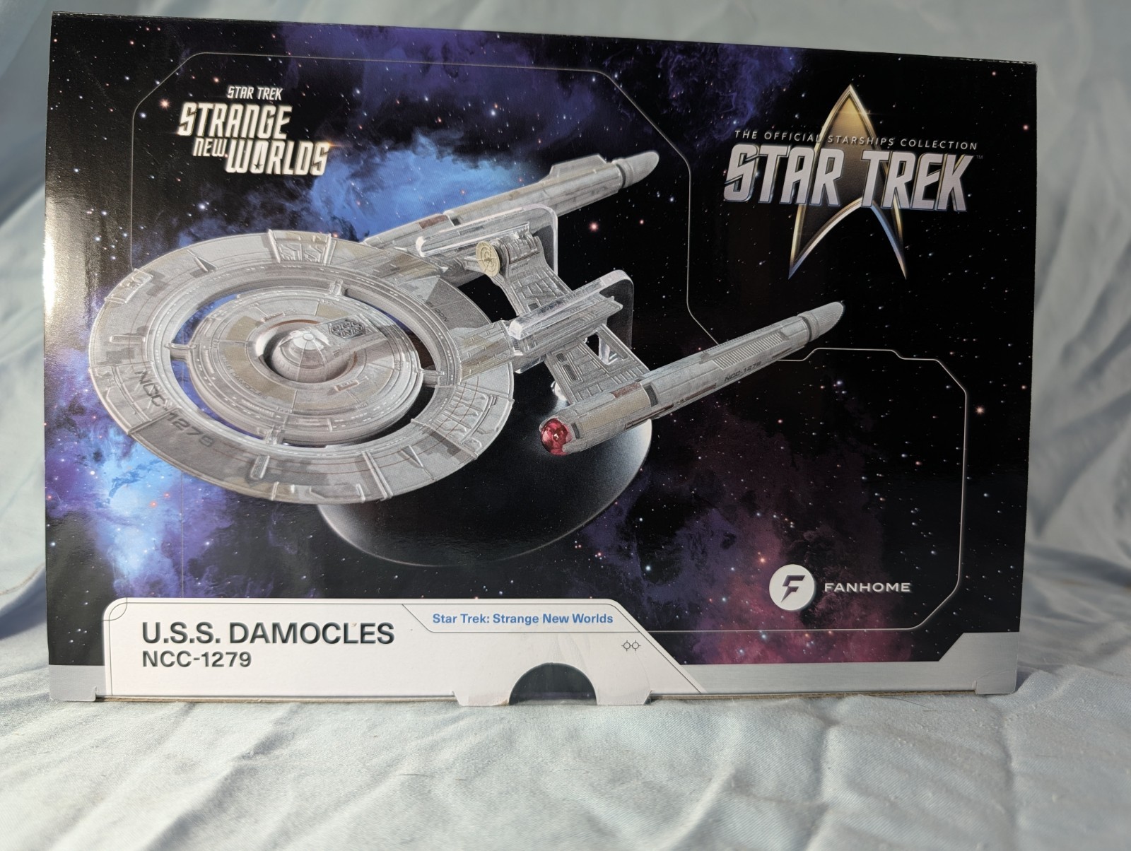 NIB Fanhome Star Trek SNW USS Damocles NCC-1279 false flag The Broken Circle