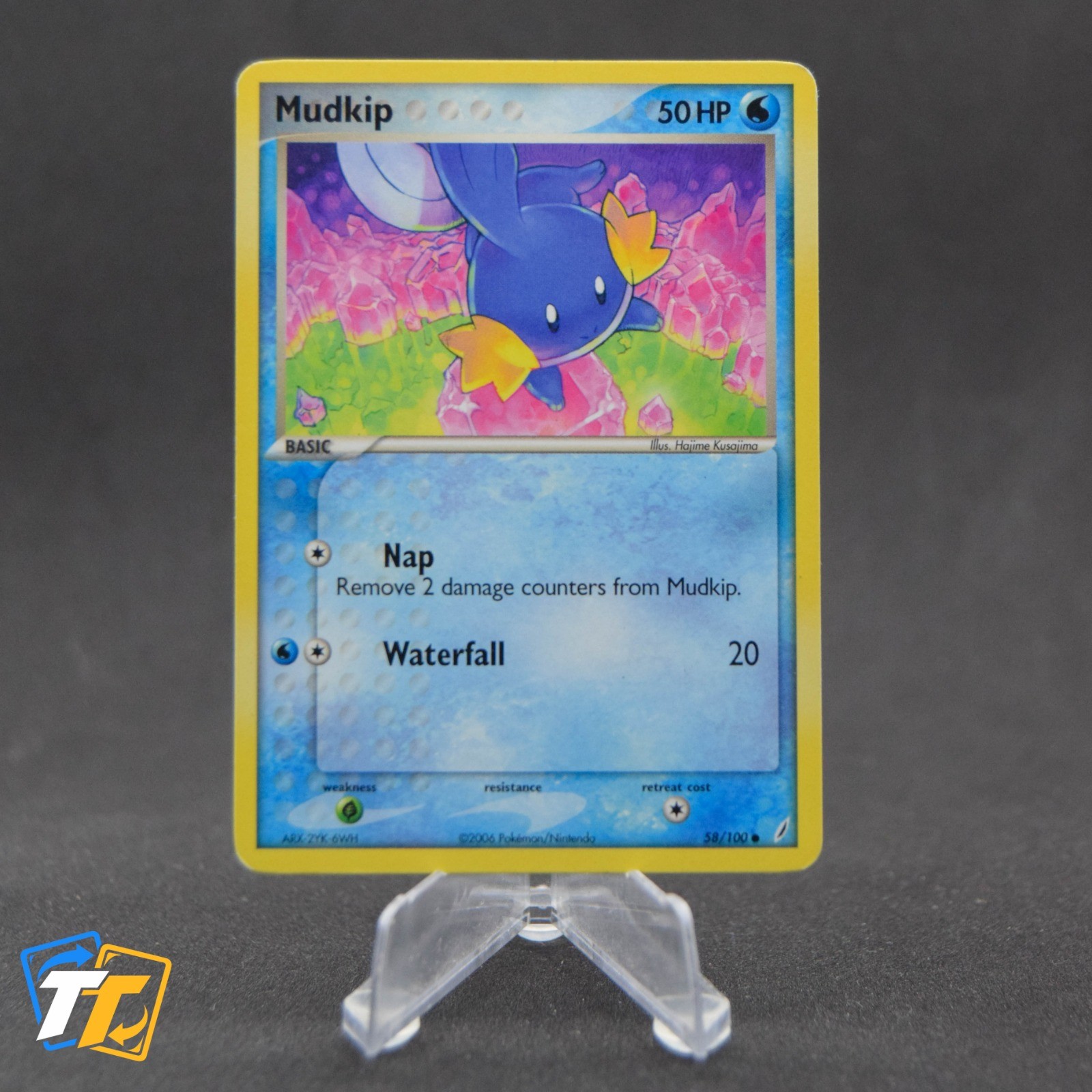 Mudkip EX Crystal Guardians 58/100 LP Pokemon