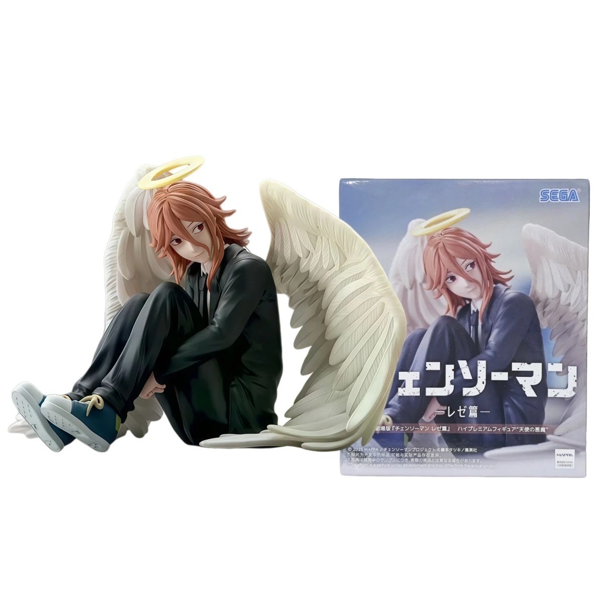 SEGA Chainsaw Man Reze Arc Aki Hayakawa Angel Devil Suit PVC Anime Figure Toy