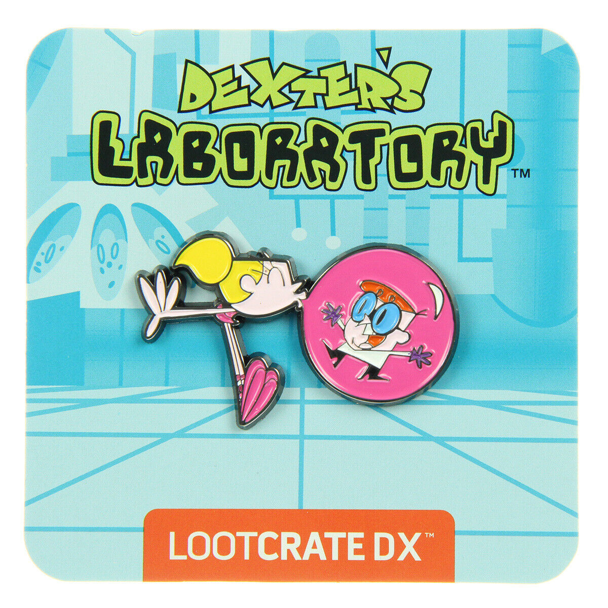 Loot Crate DX EXCLUSIVE - Dexter's Laboratory Pin - Cartoon Network - NEW