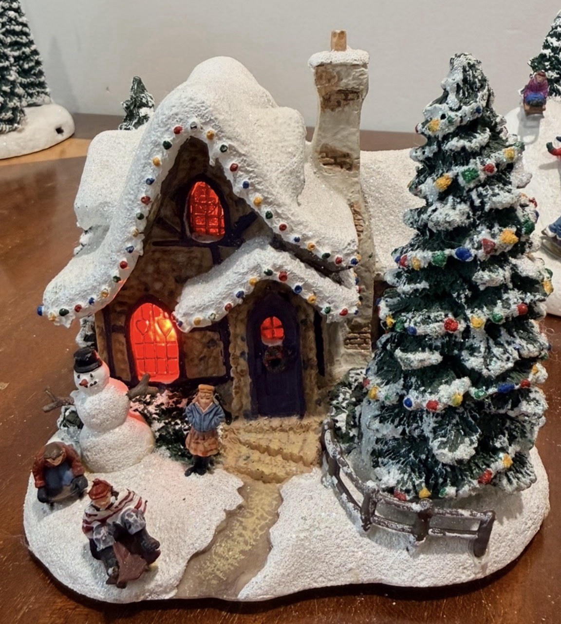 Thomas Kinkade 2006 Illuminated “Sweet Heart Cottage” III Teleflora