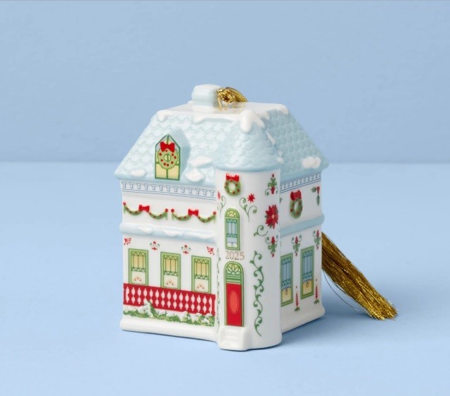 Lenox Spice Village 2025 Annual Christmas Ornament House NEW IN BOX