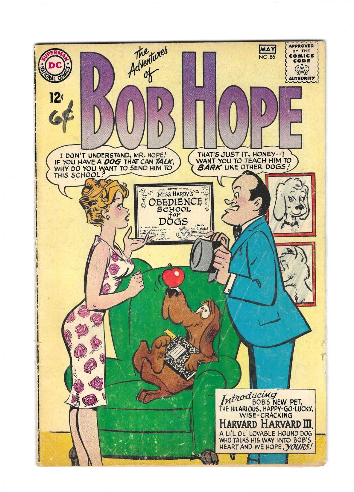 The Adventures of Bob Hope #86: Dry Cleaned: Pressed: Bagged: Boarded VG 4.0