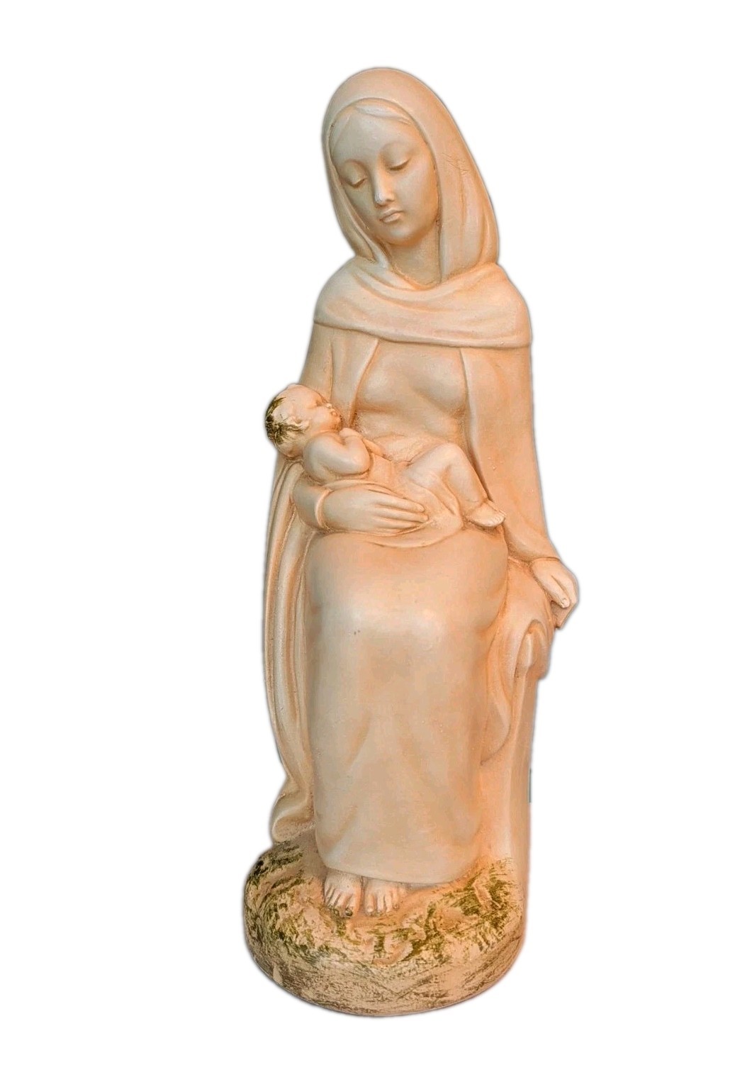 Large 14 Inch Madonna Statue By The Kansas City Art Statuary 