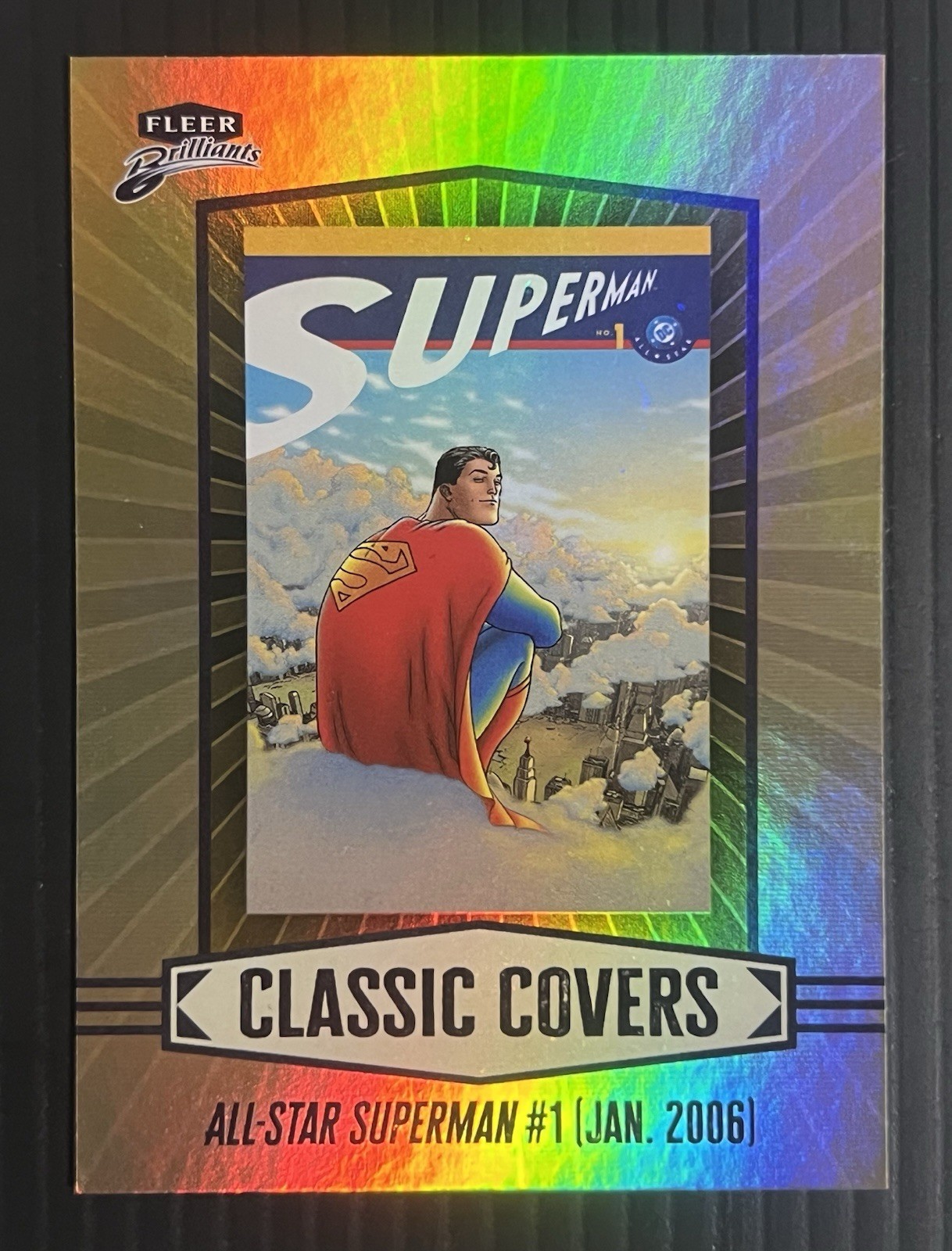 Fleer Brilliants Classic Covers Superman All-Star Superman #1 CC-15 2025