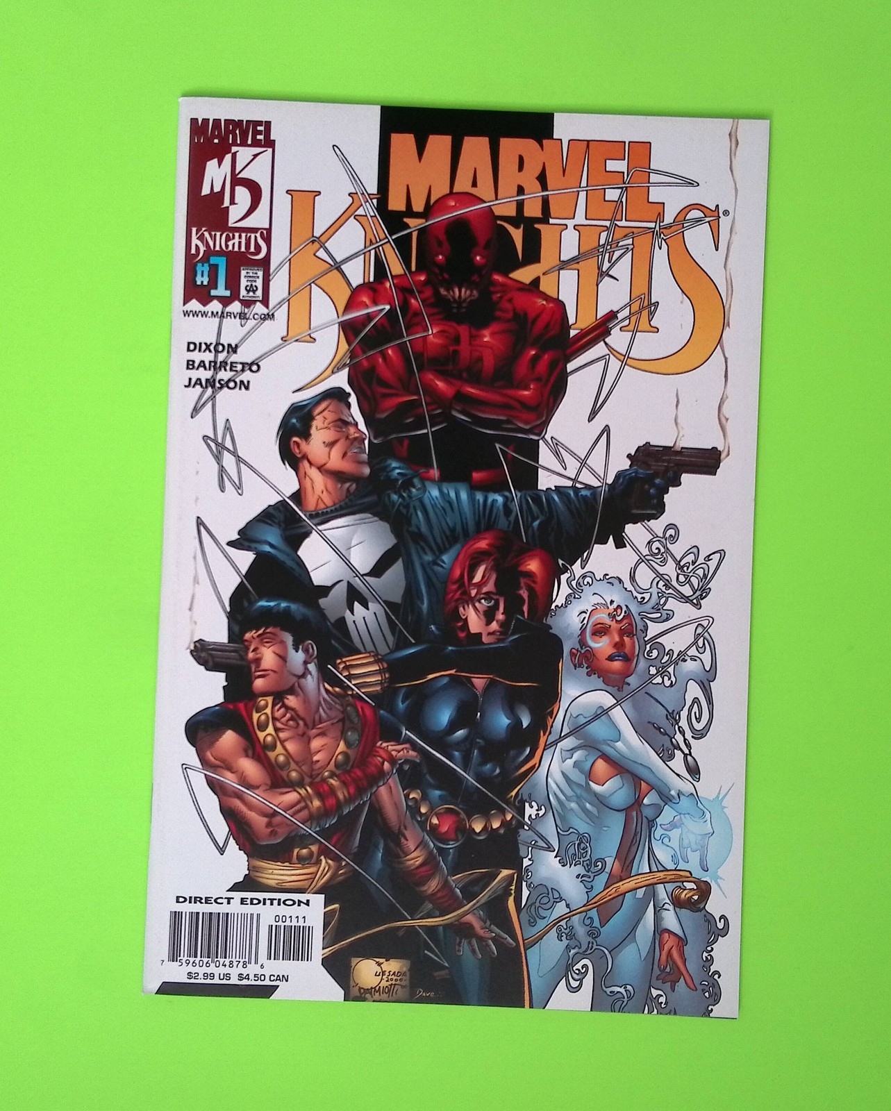 Marvel Knights #1 Vol. 1 2000 Marvel Knights 1st App High Grade W303-98
