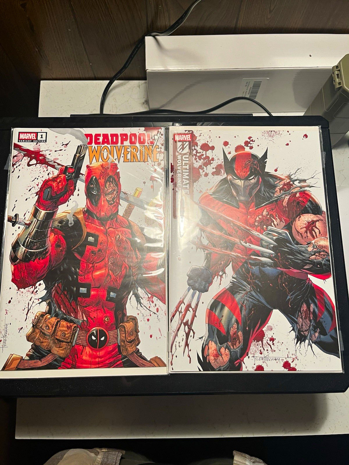Marvel Deadpool Wolverine, Ultimate #1 Variant Cover Tyler Kirkham  (2 Copies)