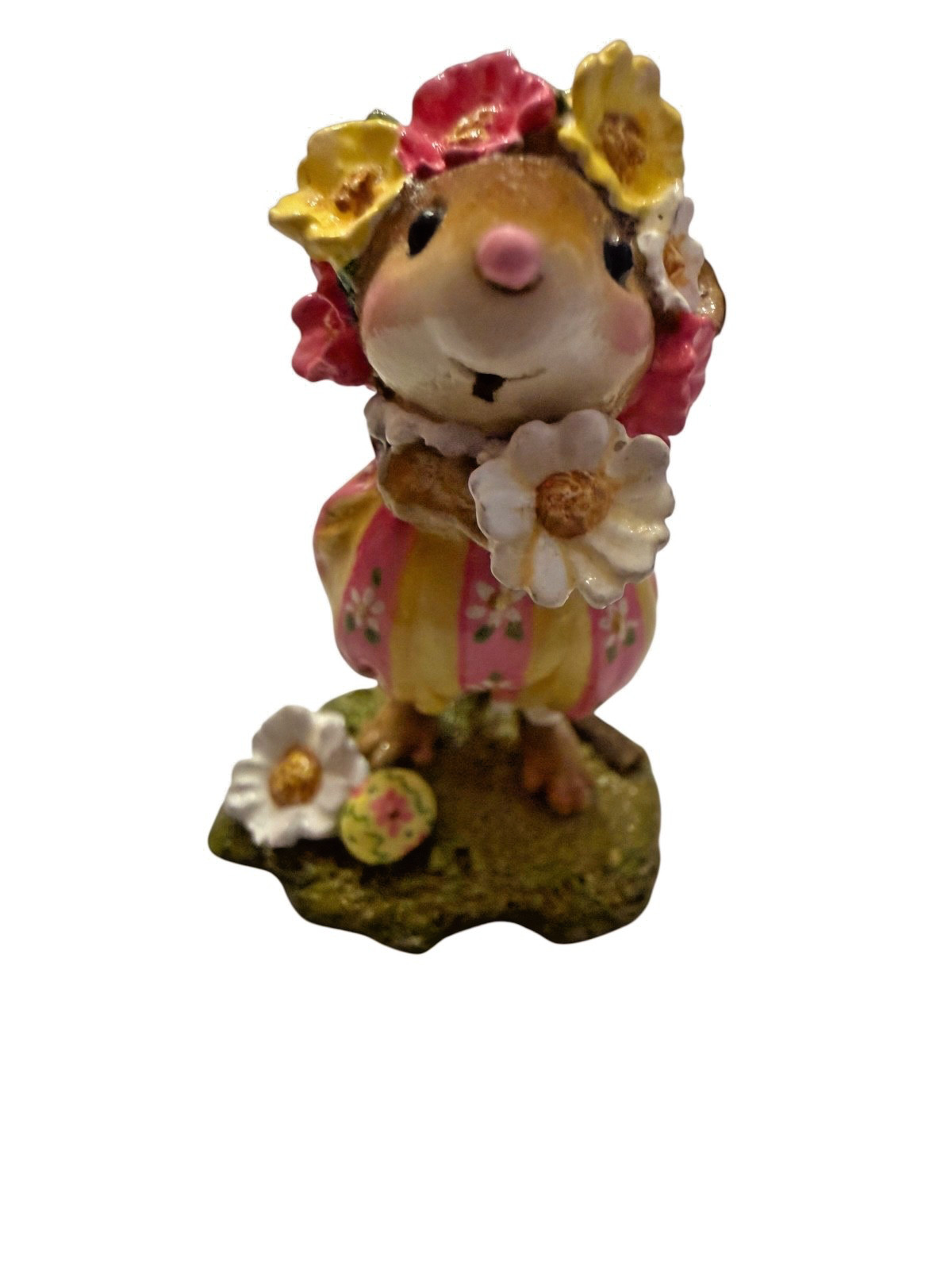 Wee Forest Folk Retired Artist OAK Easter Daisy Chain