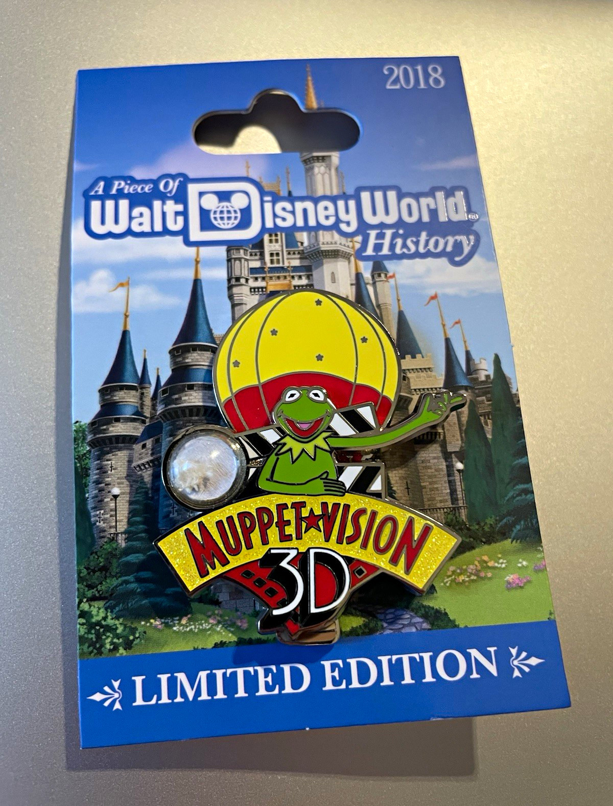 Disney 2018 Muppet*Vision 3D Walt Disney World History  LE Single Pin