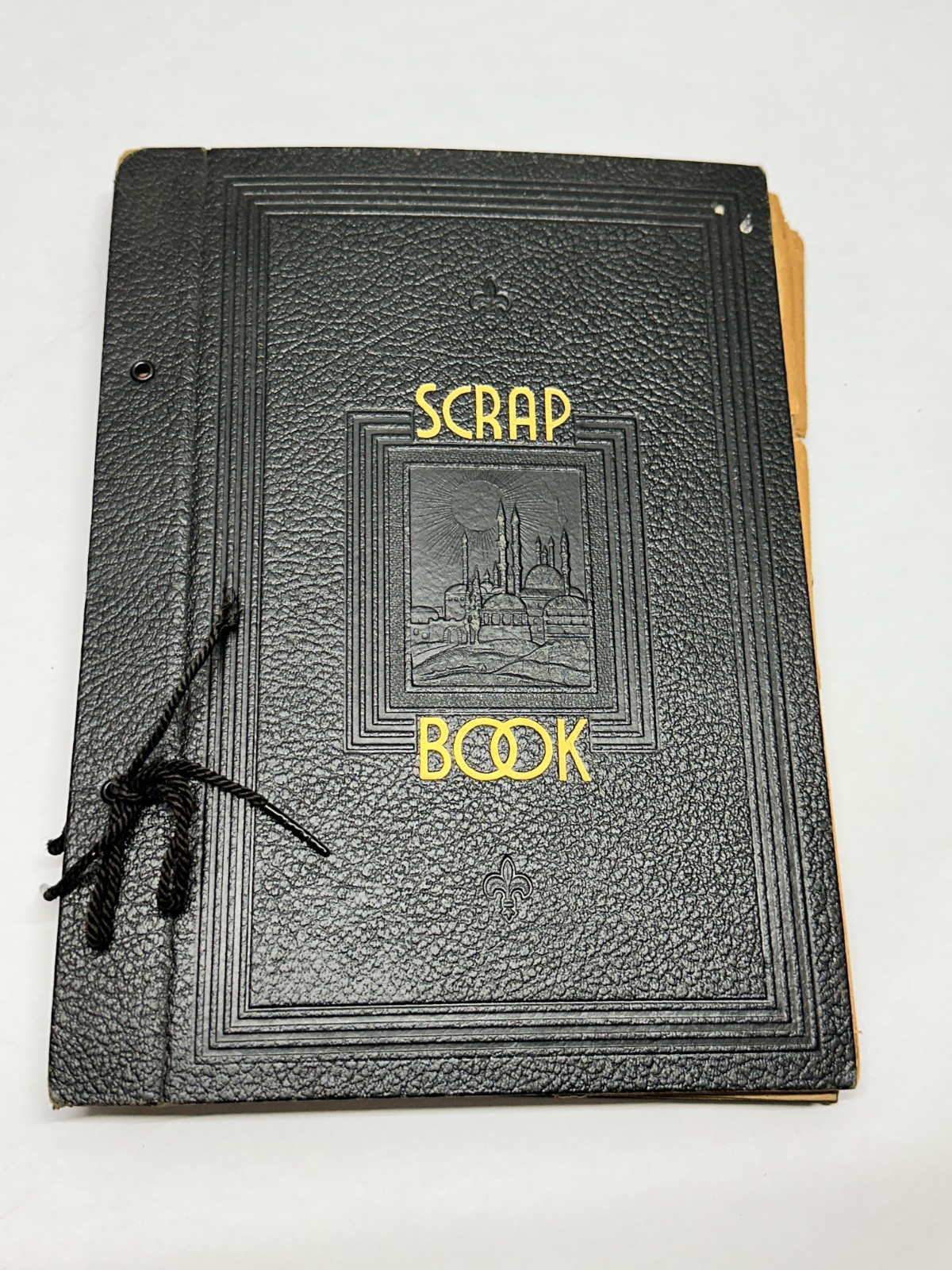 Antique Scrap Book - Edward A. Guest 
