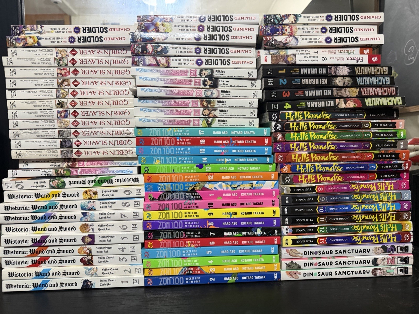 Manga Lot English Mixed Genre 78 Books