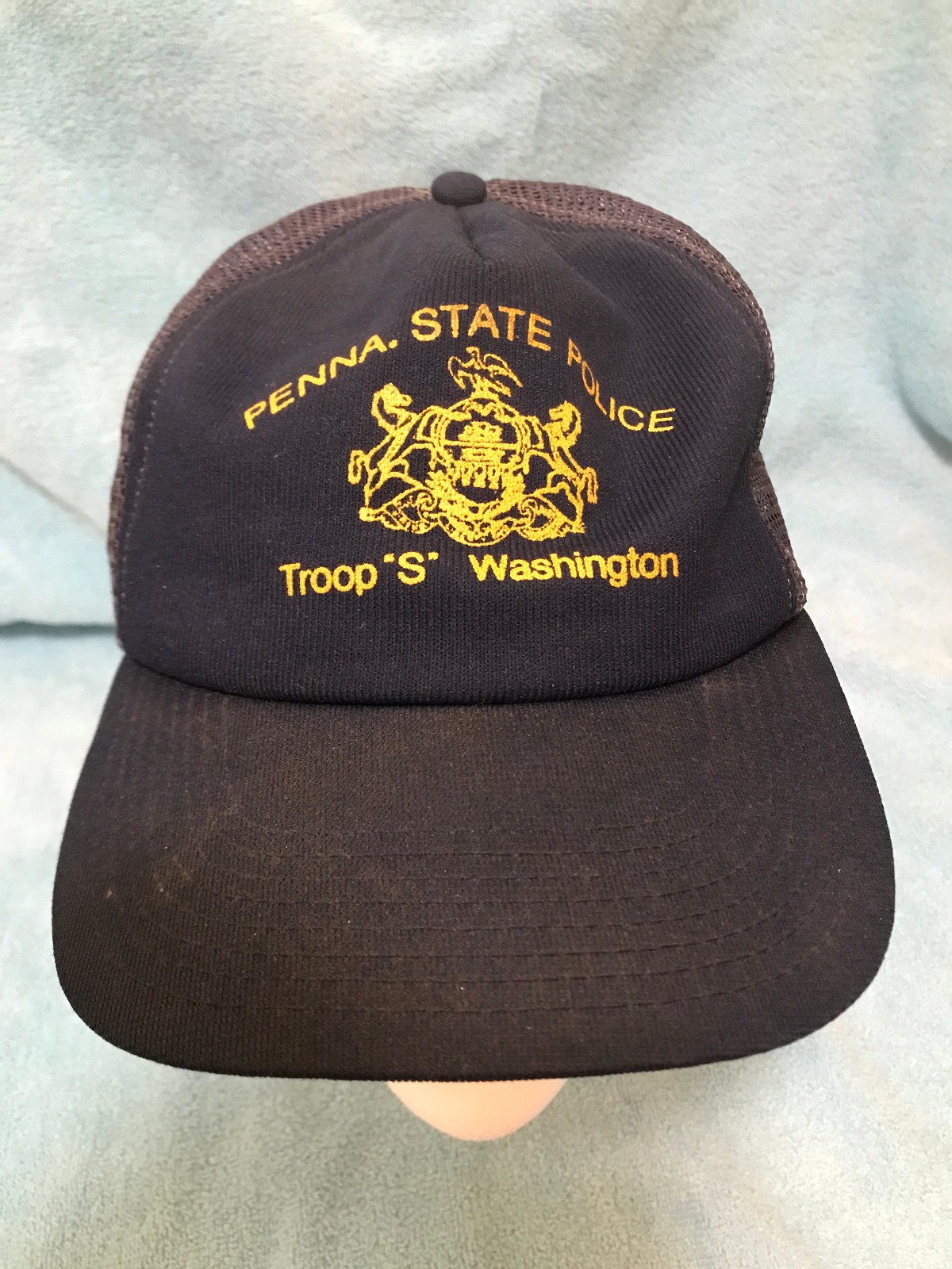 PENNSYLVANIA STATE POLICE BLUE SNAP BACK CAP, TROOP 
