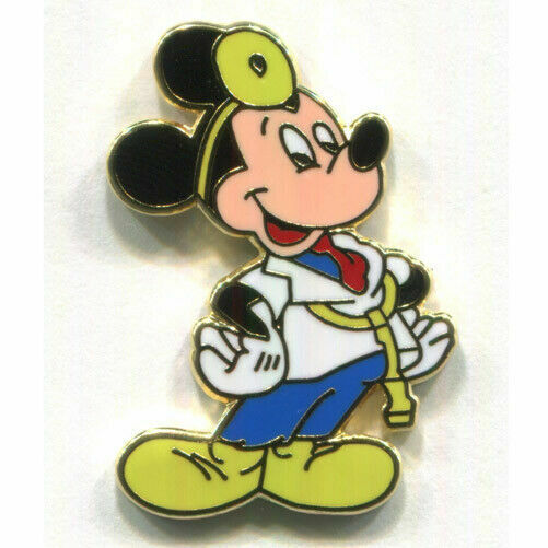 Disney Pins Mickey Mouse as Doctor Cast Member Medical Staff Exclusive Pin
