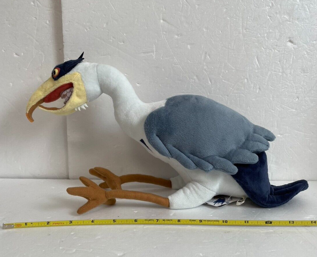 The Boy and the Heron Grey Heron Aosagi Plush Doll Studio Ghibli H 4.3 x L 16.5\