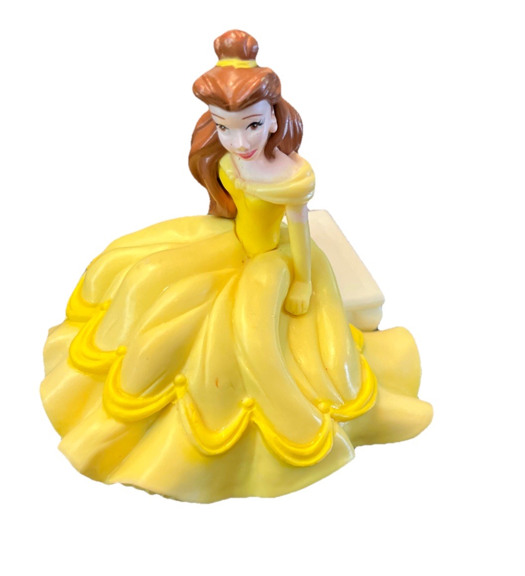 Disney Belle Beauty and the Beast On Bench PVC Cake Topper Decopac Figure     h5
