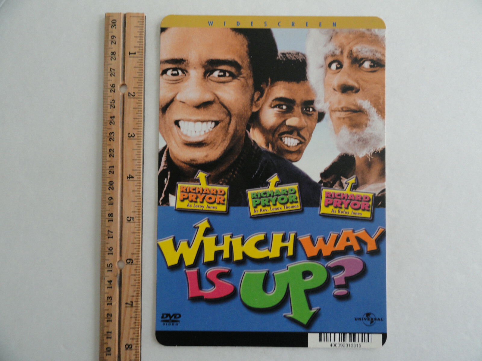 WHICH WAY IS UP? - RICHARD PRYOR - BLOCKBUSTER VIDEO BACKER CARD 5\