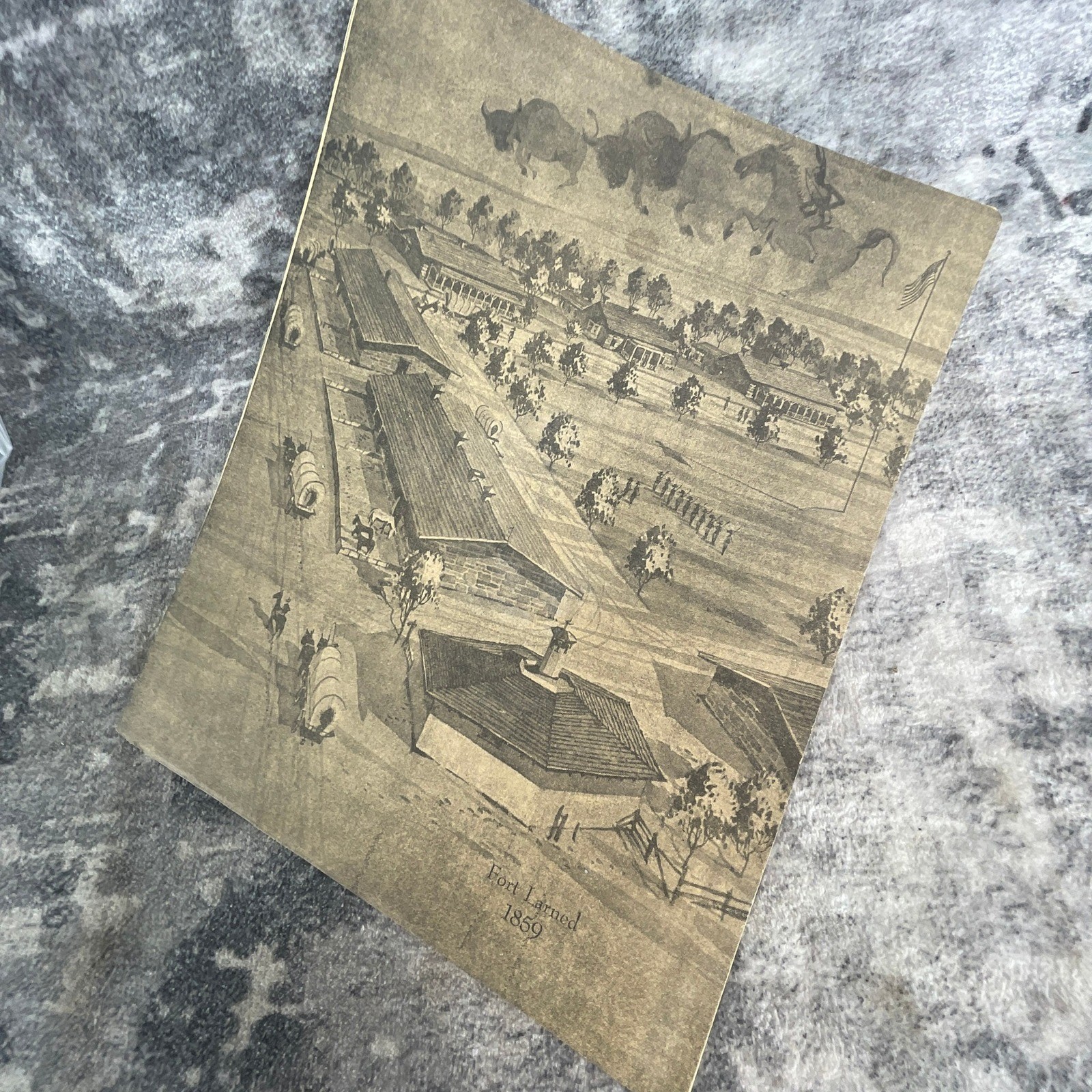 Fort Larned Kansas History Booklet 1859 1867 Military Frontier Fort Santa Fe