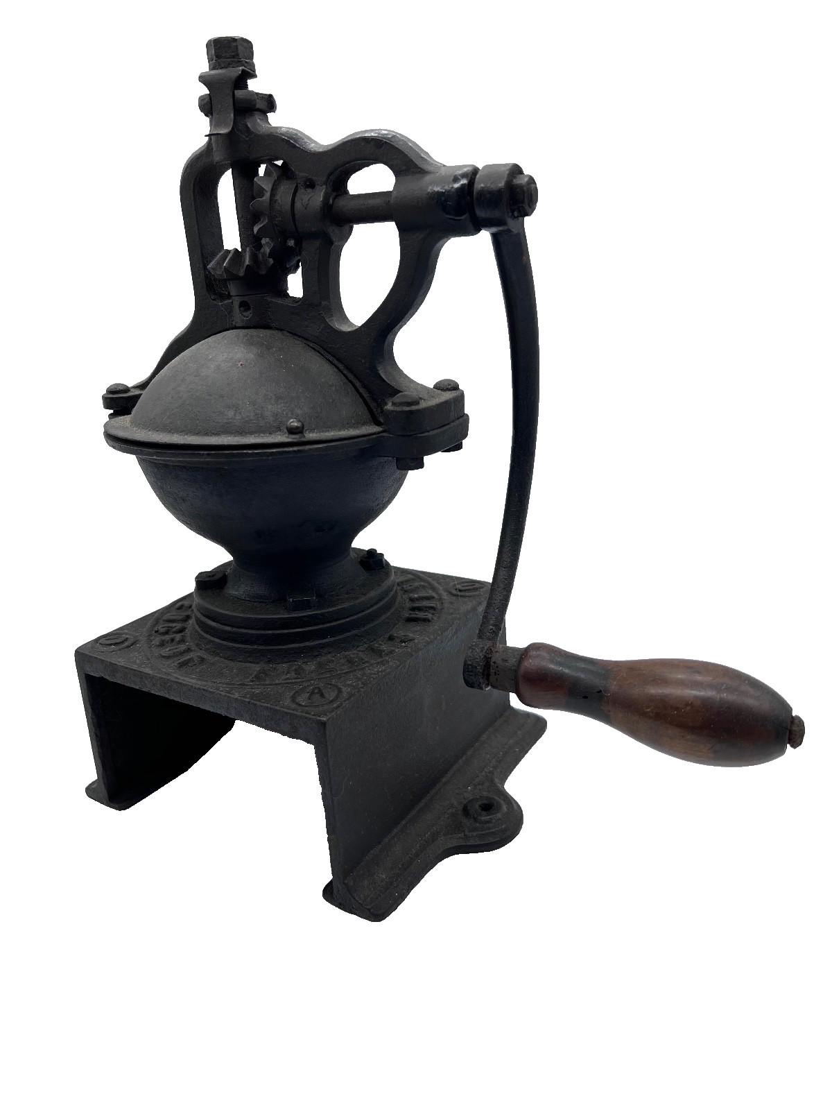Antique Peugeot countertop coffee grinder – Cast iron – Model A – 19th /...