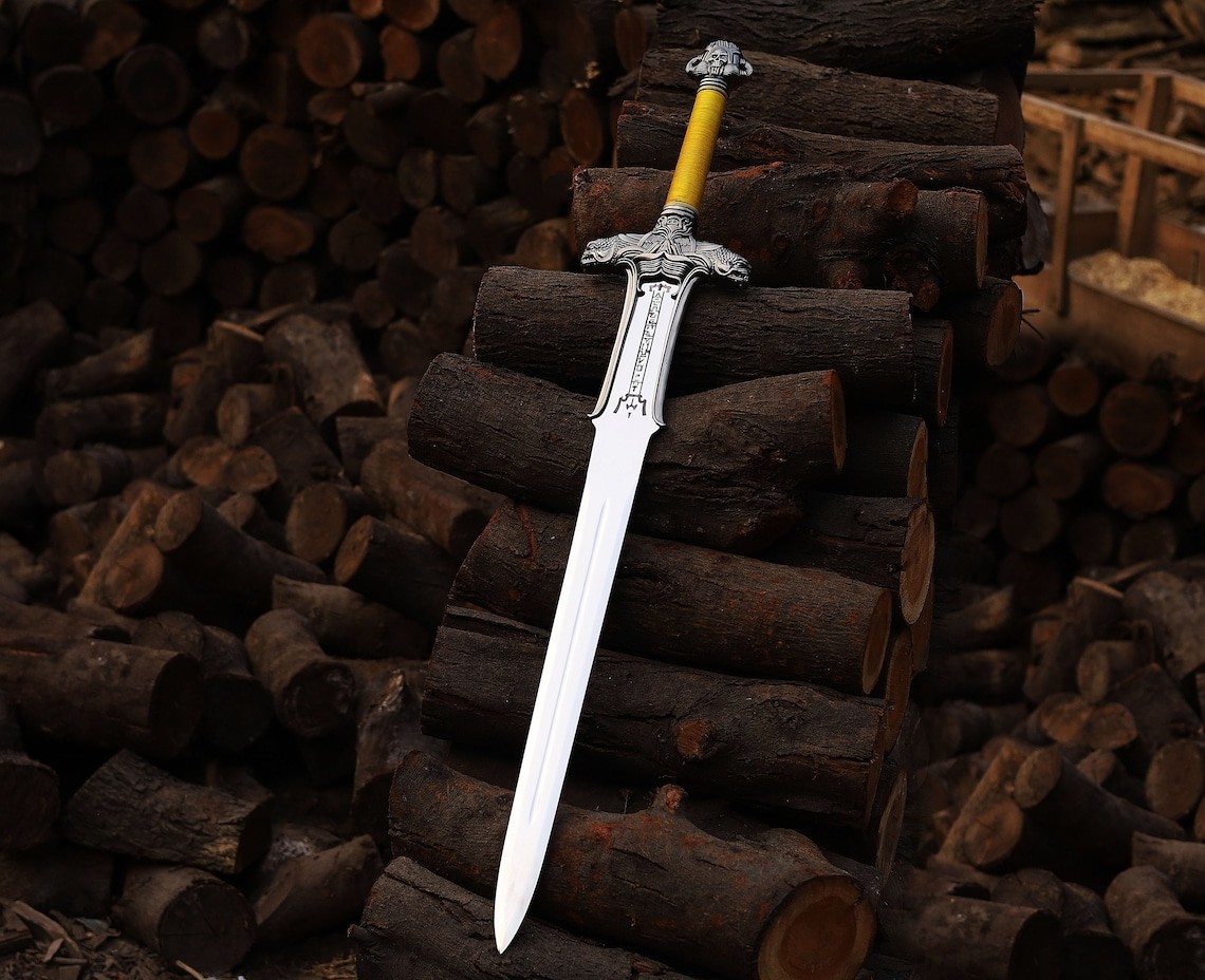 Conan Atlantean Sword Replica, Handmade Fantasy Sword, Stainless Steel Sword
