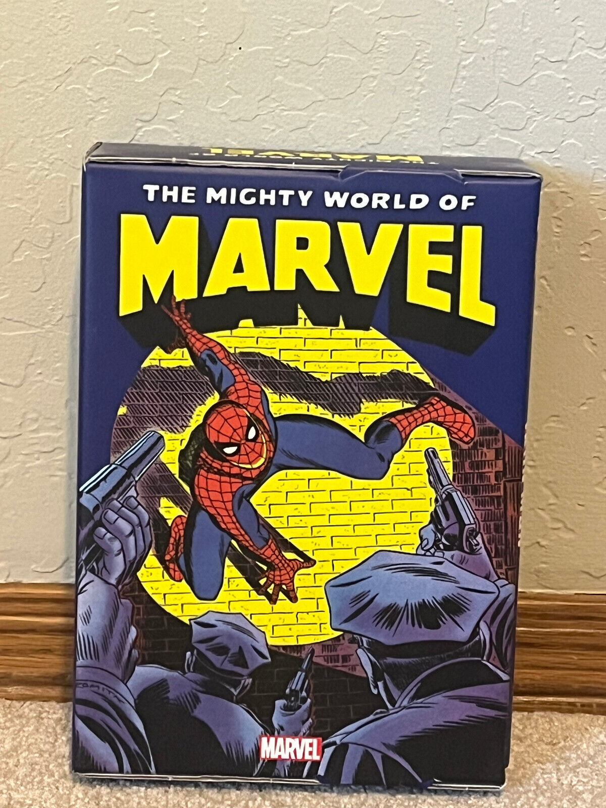 The Mighty World of Marvel - 3 Book Set - Spiderman/Iron Man/Captain America