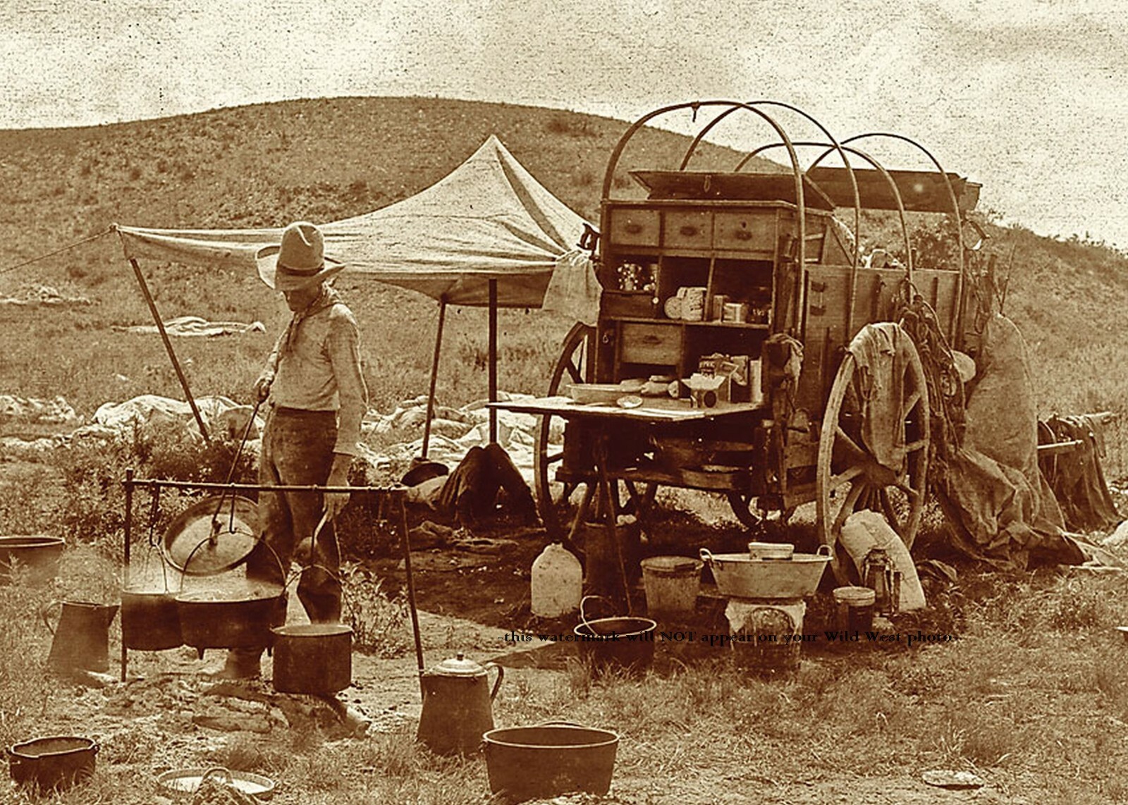 Wild West Texas Cowboy Chuck Wagon PHOTO Old West Cookie BBQ Chuckwagon Camp Wild West Texas Cowboy Chuck Wagon PHOTO Old West Cookie BBQ Chuckwagon Camp